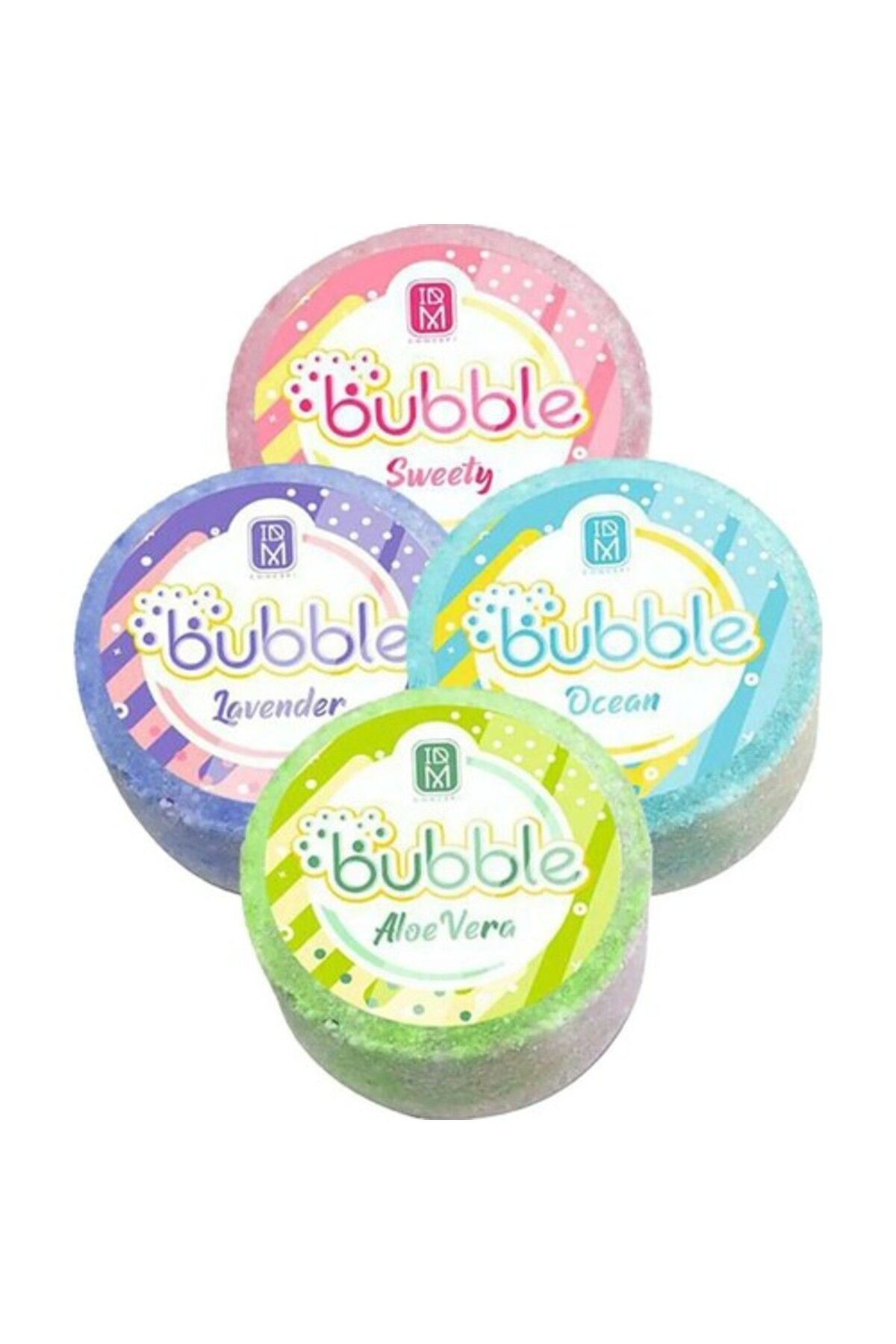 IDM-Concept Bubble Pedicure Bath Ball 32 Pieces 92 gr 1