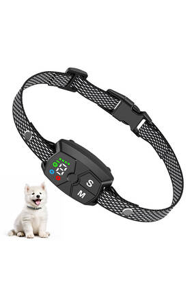 Hopdiye SRT638 Küçük Orta Irklara Uygun Köpek Havlama Tasması Şarjlı, Uyarı S...