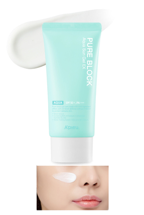 Missha Yoğun Nemlendirici Jel Güneş Kremi A'PIEU Pure Block Aqua Sun Gel EX S...