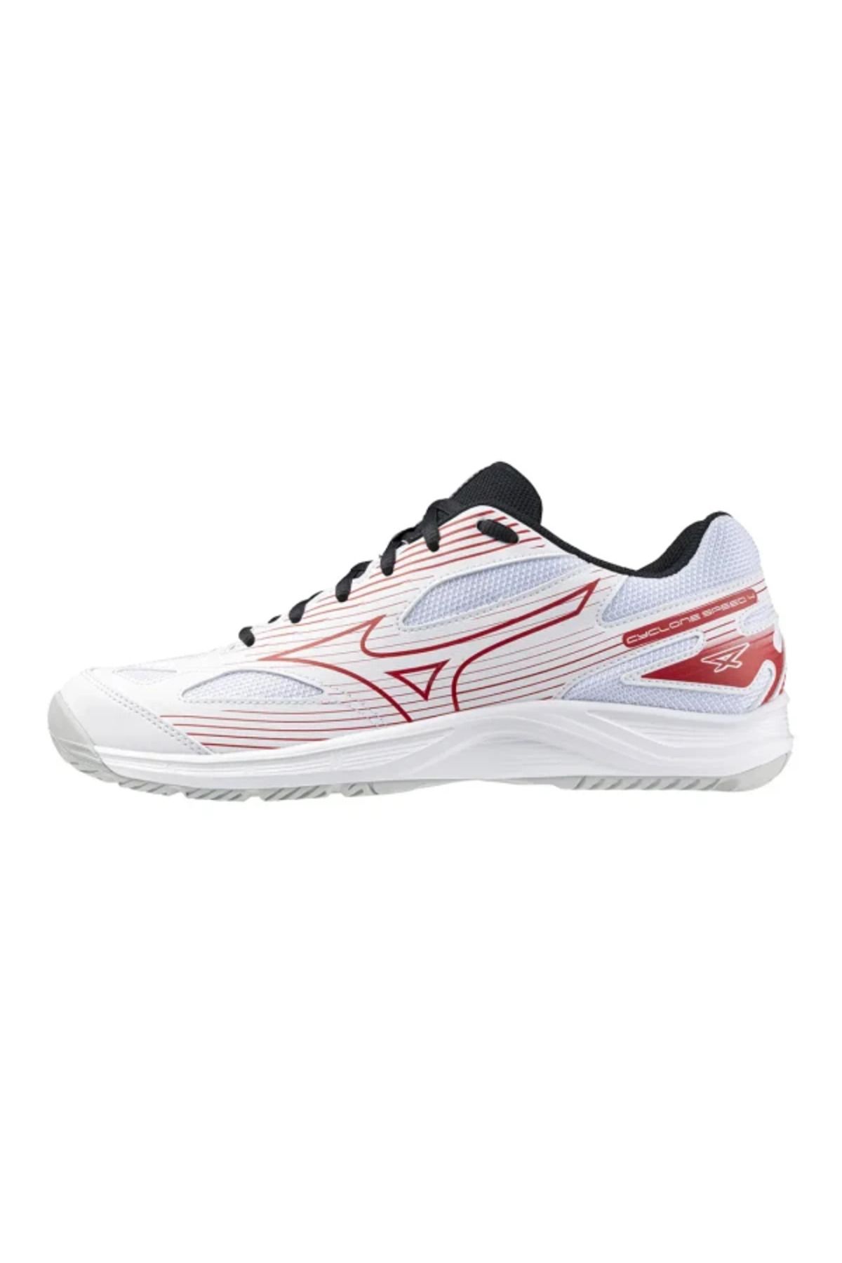 MIZUNO Cyclone Speed 4 Unisex Voleybol Ayakkabısı Beyaz