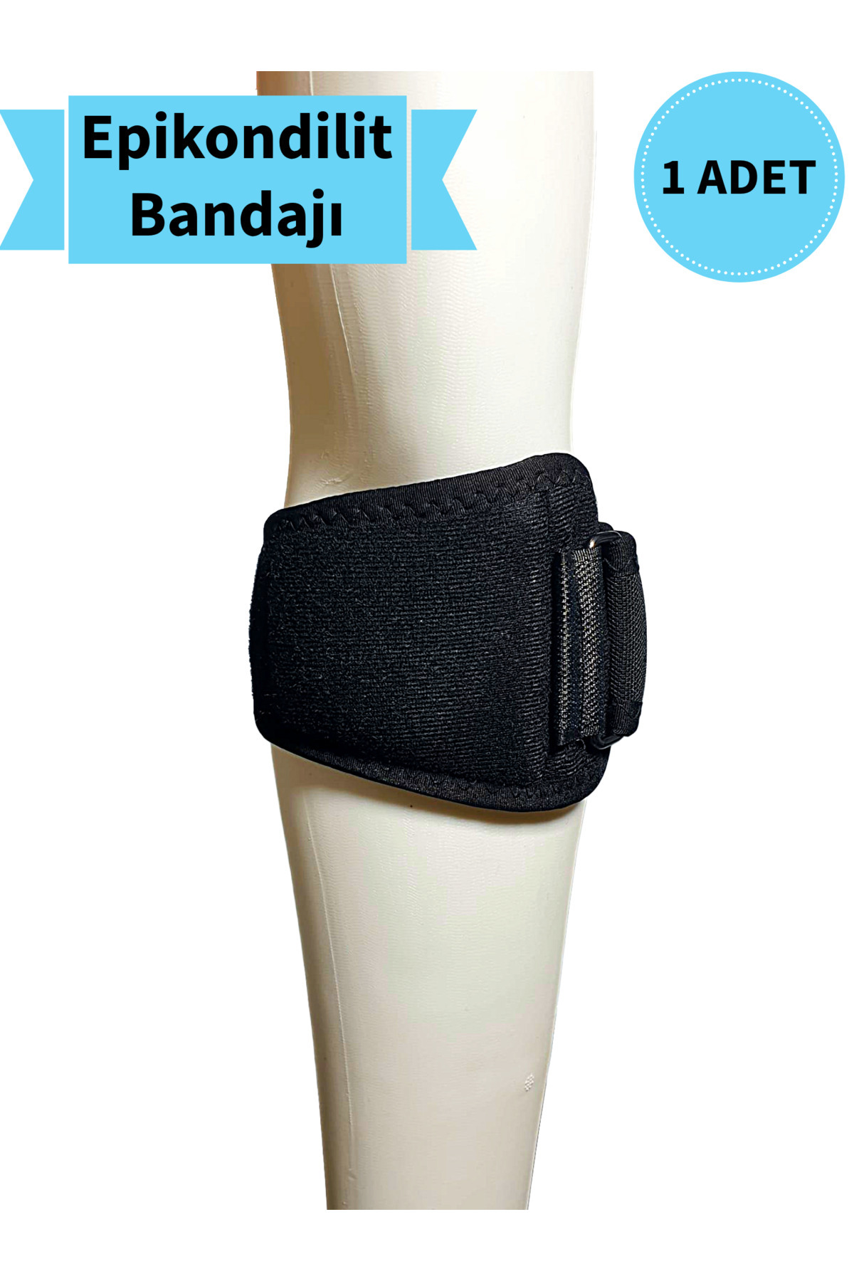 aht atölye hobi tasarım-Epicondylitis Bandage for Tennis Golfer - Elbow Bandage with Right and Left Coke Support 1