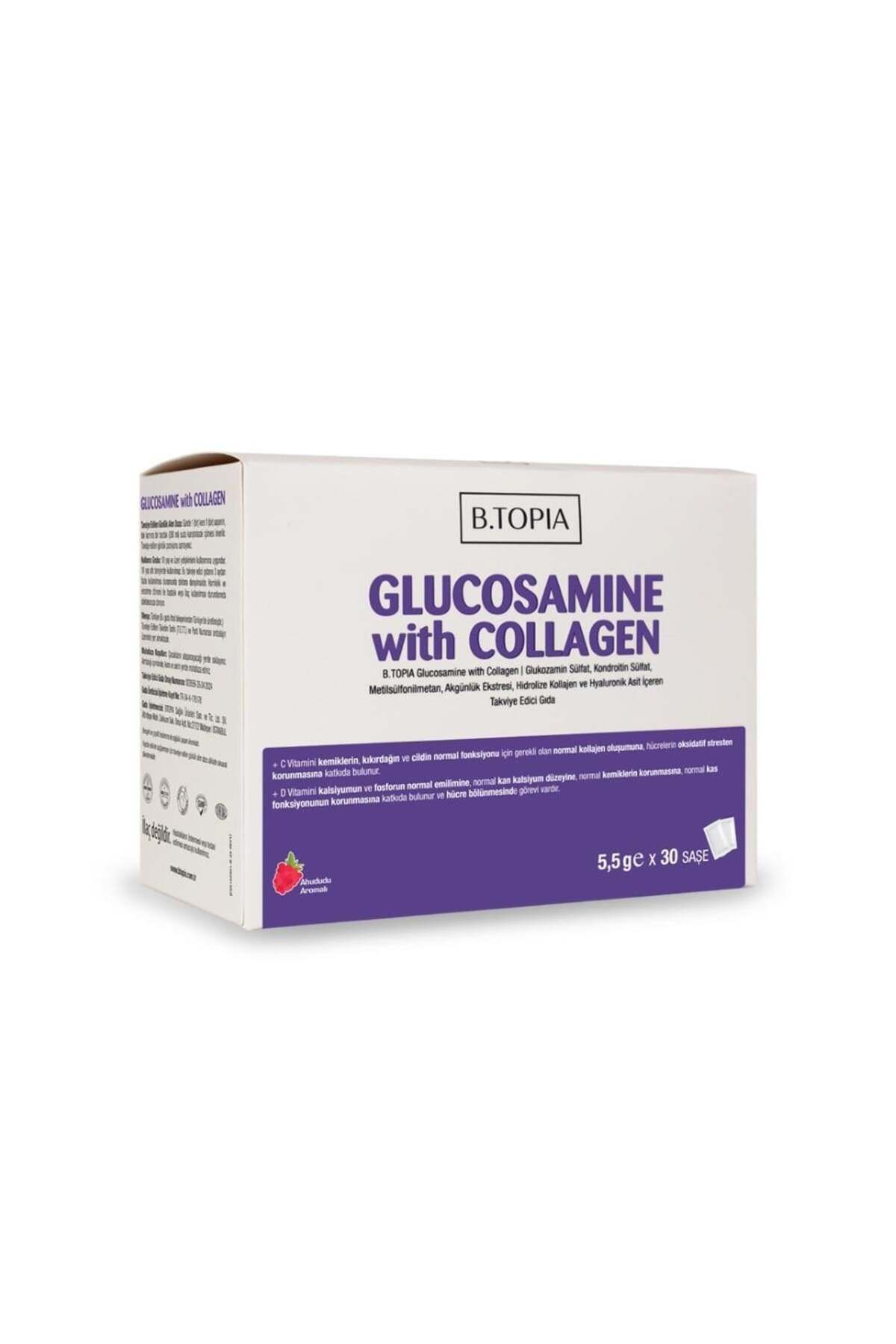 B.TOPIA Glucosamine With Collagen 30 Saşe