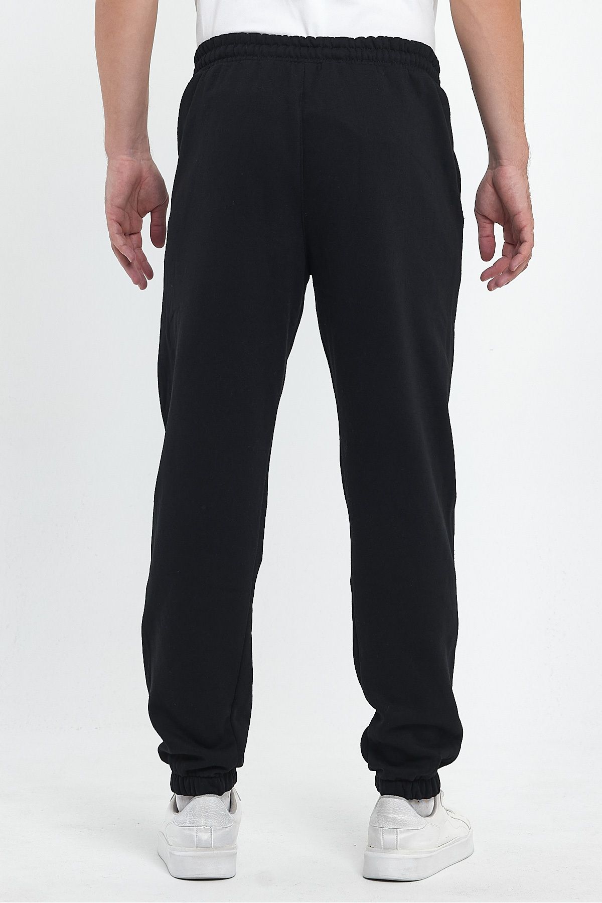 THE RULE-Men's Regular Winter 3-Thread Raster Waist and Leg Elastic Young Printed Jogger Sweatpants 5