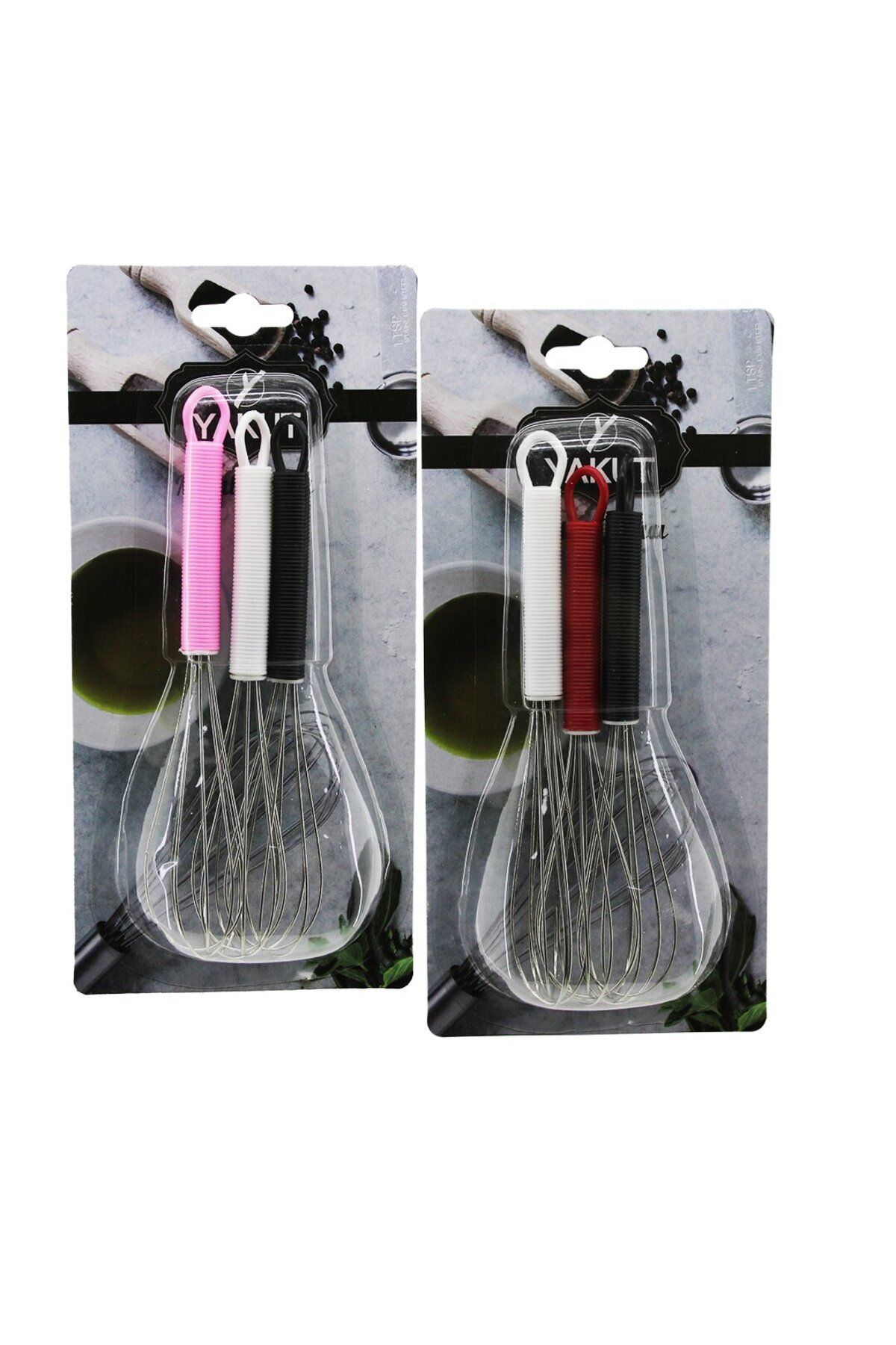 Kapamarka 9CM - MİNİ 3PCS METAL ÇIRPICI - PLASTİK SAPLI