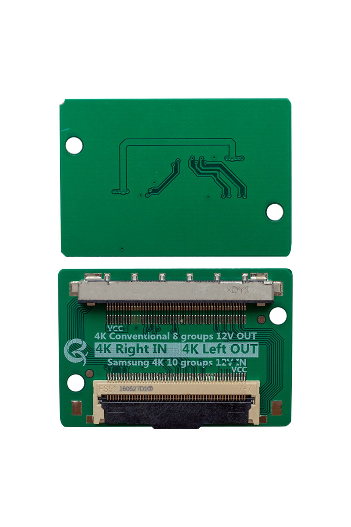 Go İthalat LCD PANEL FLEXİ REPAİR KART 4K RİGHT İN 4K LEFT OUT FPC TO LVDS QK0822B (4738)