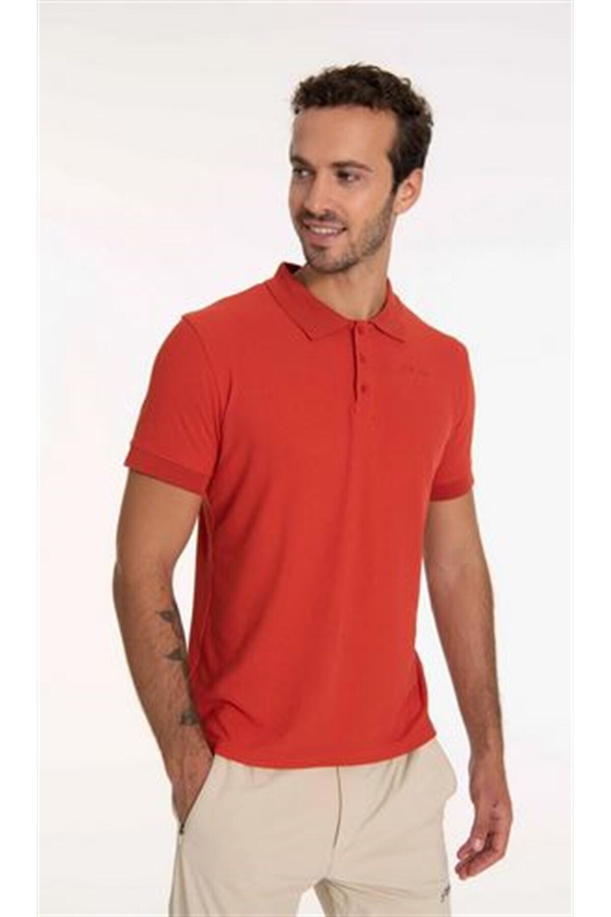 2AS-Tricou cu gât polo Teal 4