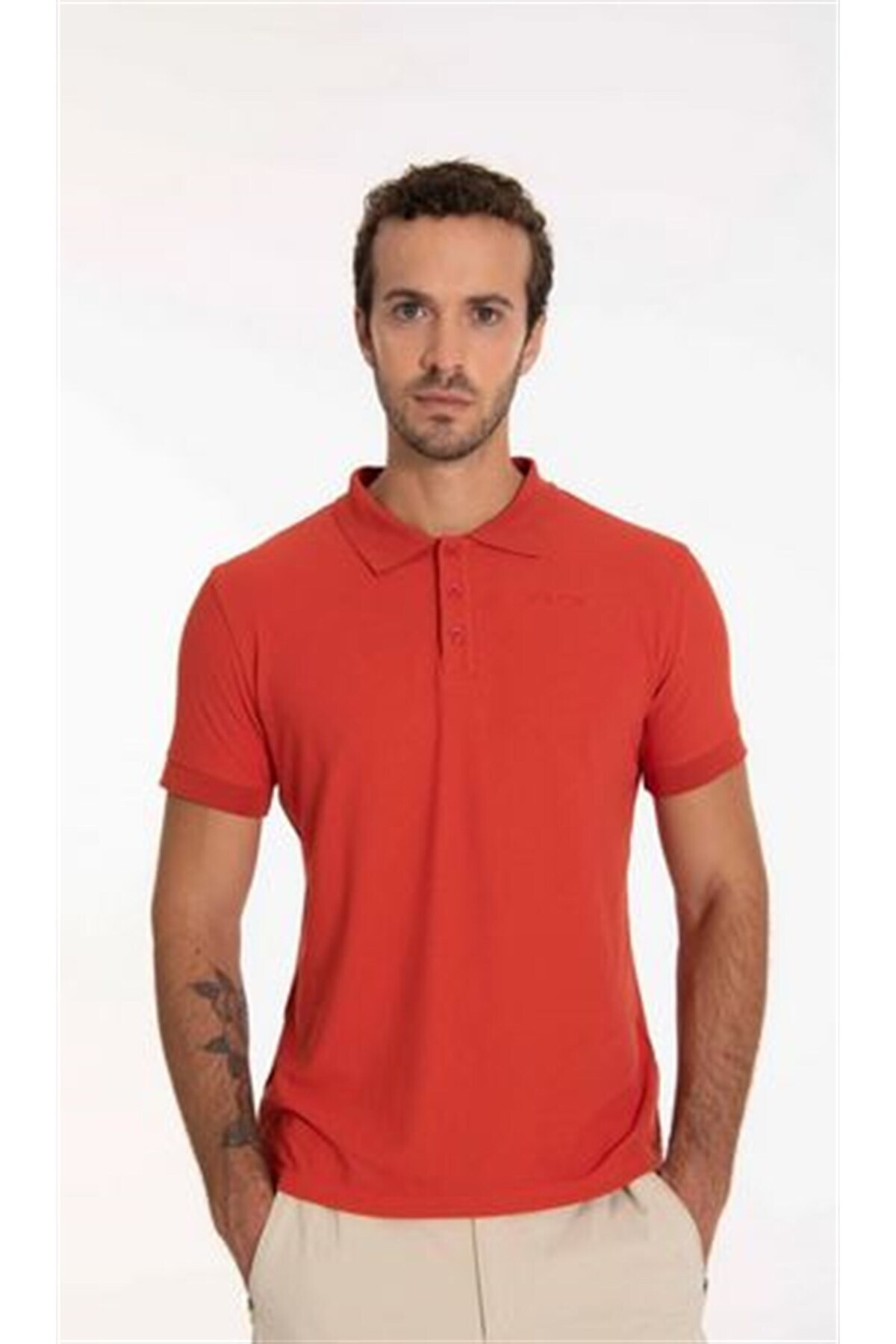 2AS-Tricou cu gât polo Teal 3