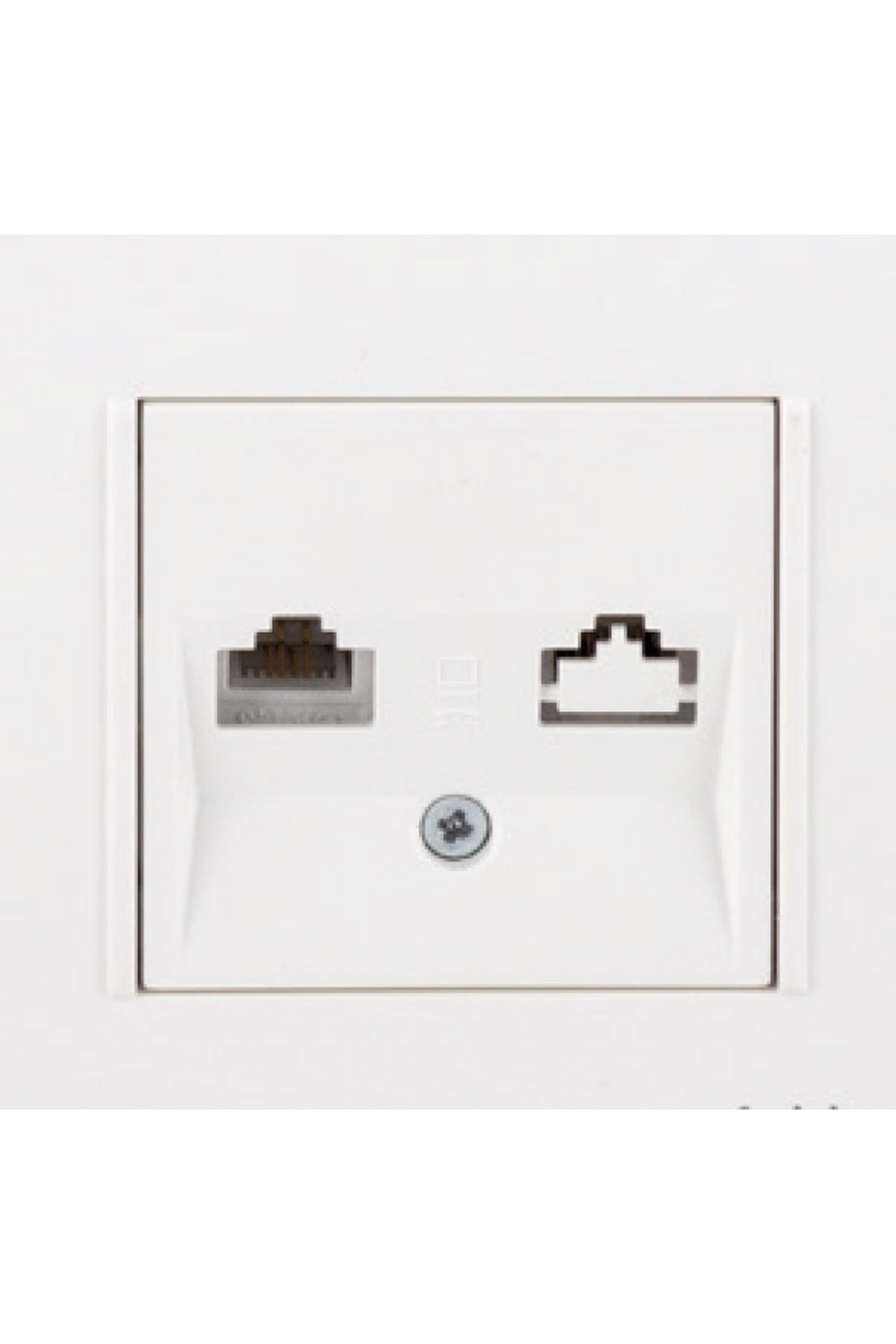 Netelsan-Data Socket Rj 45 Cat6 Frame Included 1