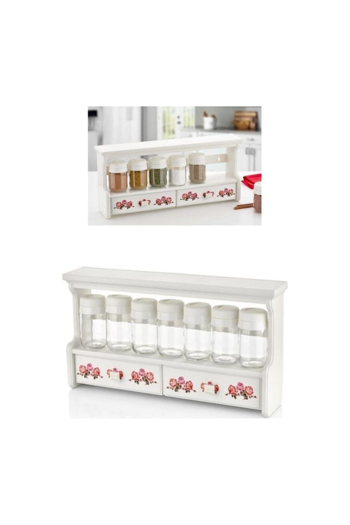 Özmet-Luxury 7-Piece Drawers Spice Set 4