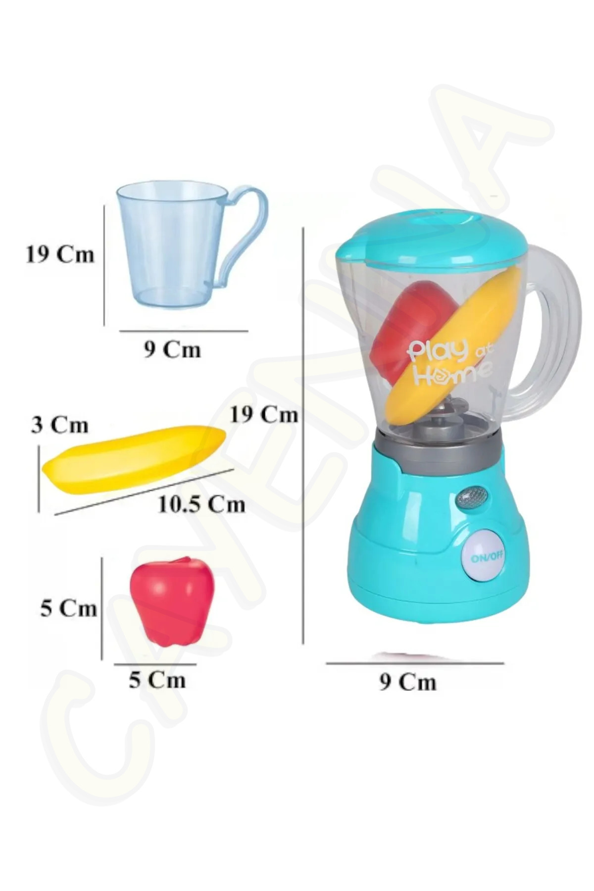 cayenna Işıklı Aksesuarlı Gerçekçi Hareketli Blender