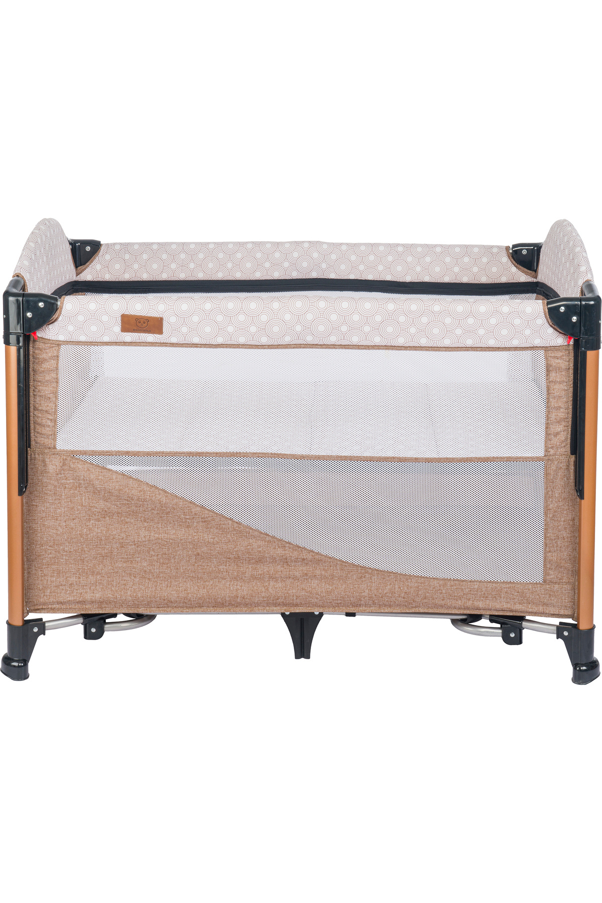 Mamma Luxury Alüminyum Anne Yanı Organizerli Dönenceli Park Yatak Beşik 70 x 110 cm. fotoğrafı 4 (önizleme)