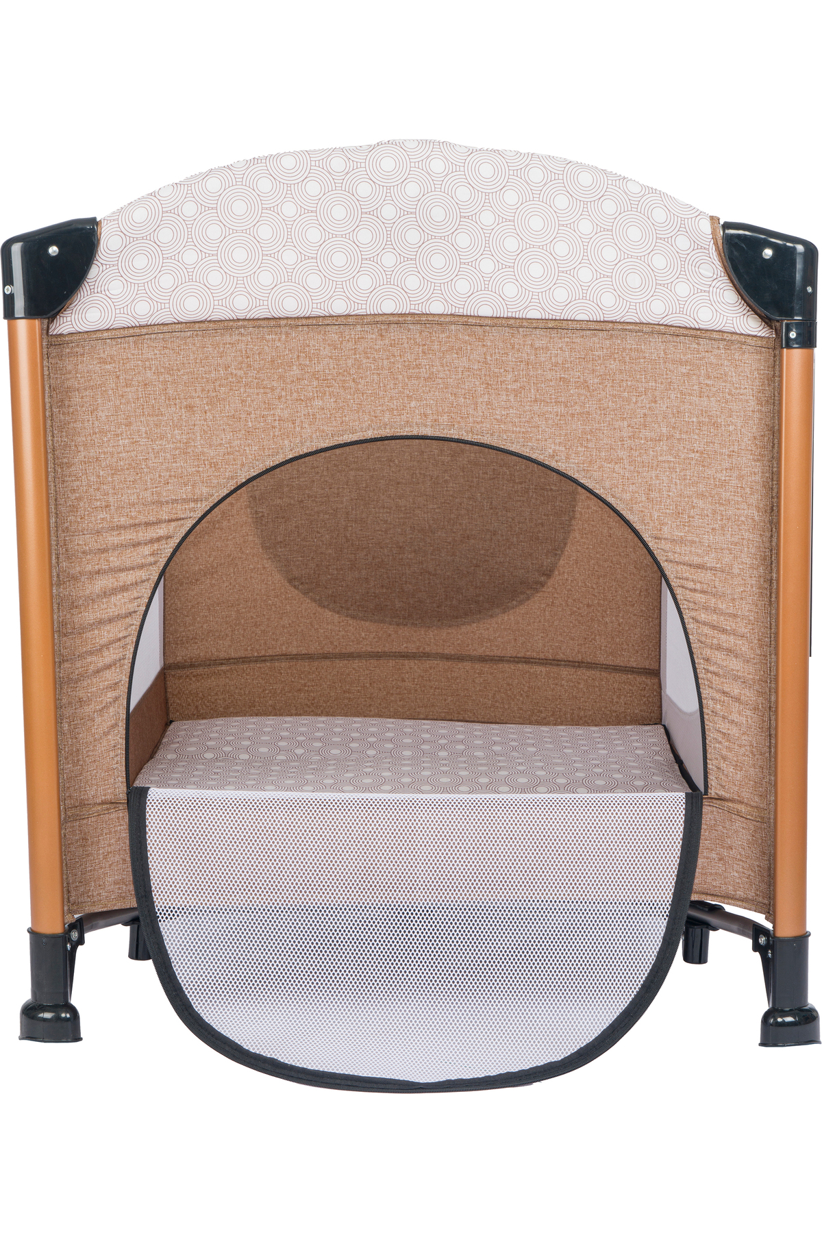 Mamma Luxury Alüminyum Anne Yanı Organizerli Dönenceli Park Yatak Beşik 70 x 110 cm. fotoğrafı 7 (önizleme)