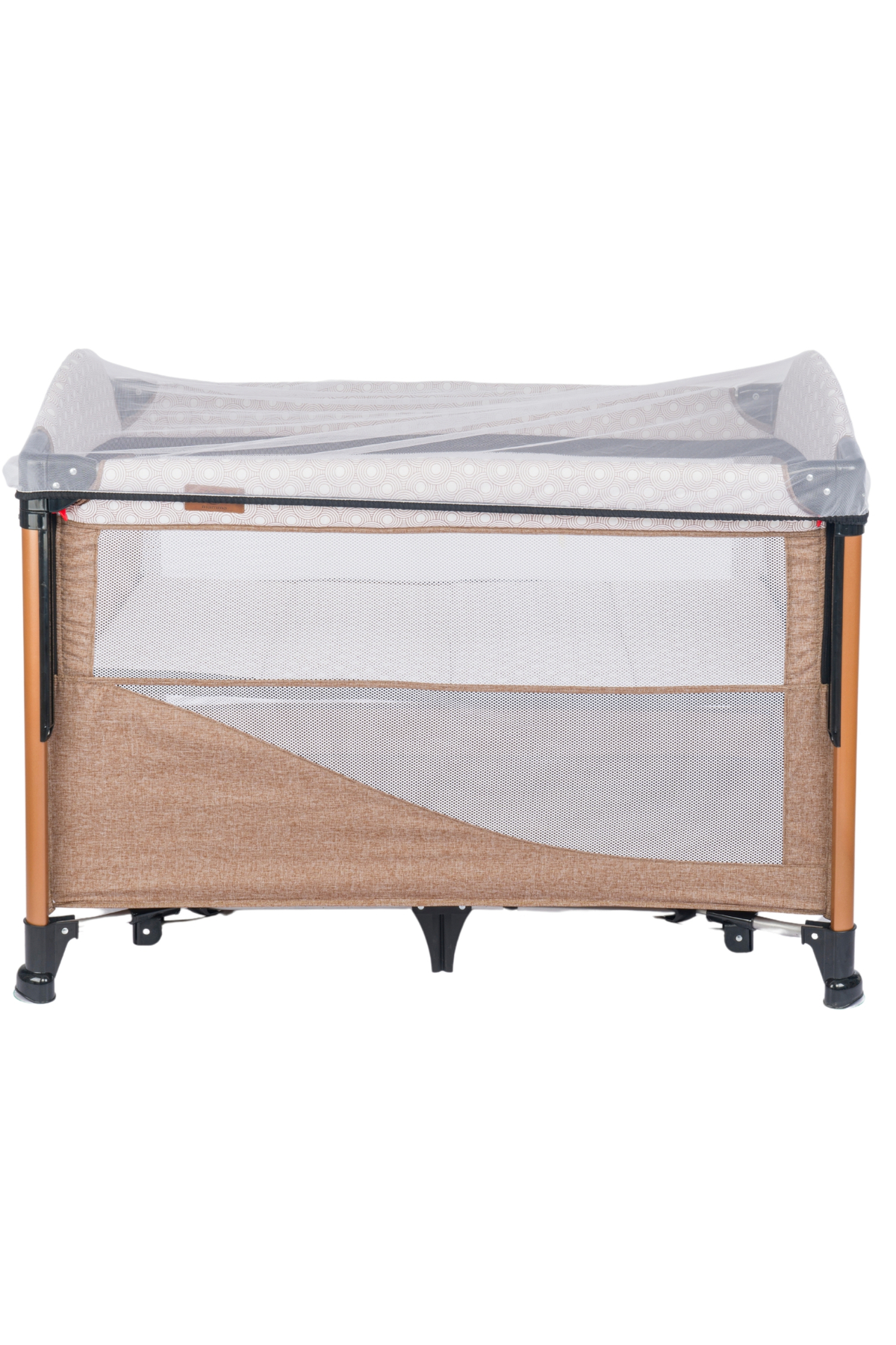 Mamma Luxury Alüminyum Anne Yanı Organizerli Dönenceli Park Yatak Beşik 70 x 110 cm. fotoğrafı 5 (önizleme)