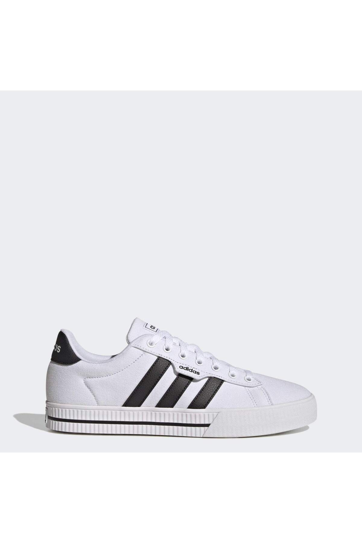 کفش دو و تمرین سفید مردانه زنانه روزانه 3.0 اورجینال adidas