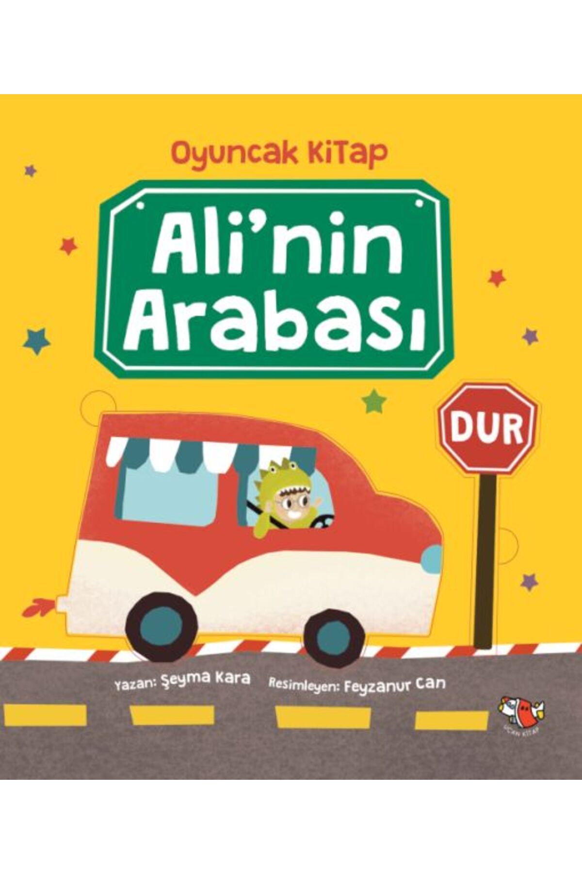 Uçan Kitap Ali’nin Arabası (Tak Çıkar Puzzle Kitabı)
