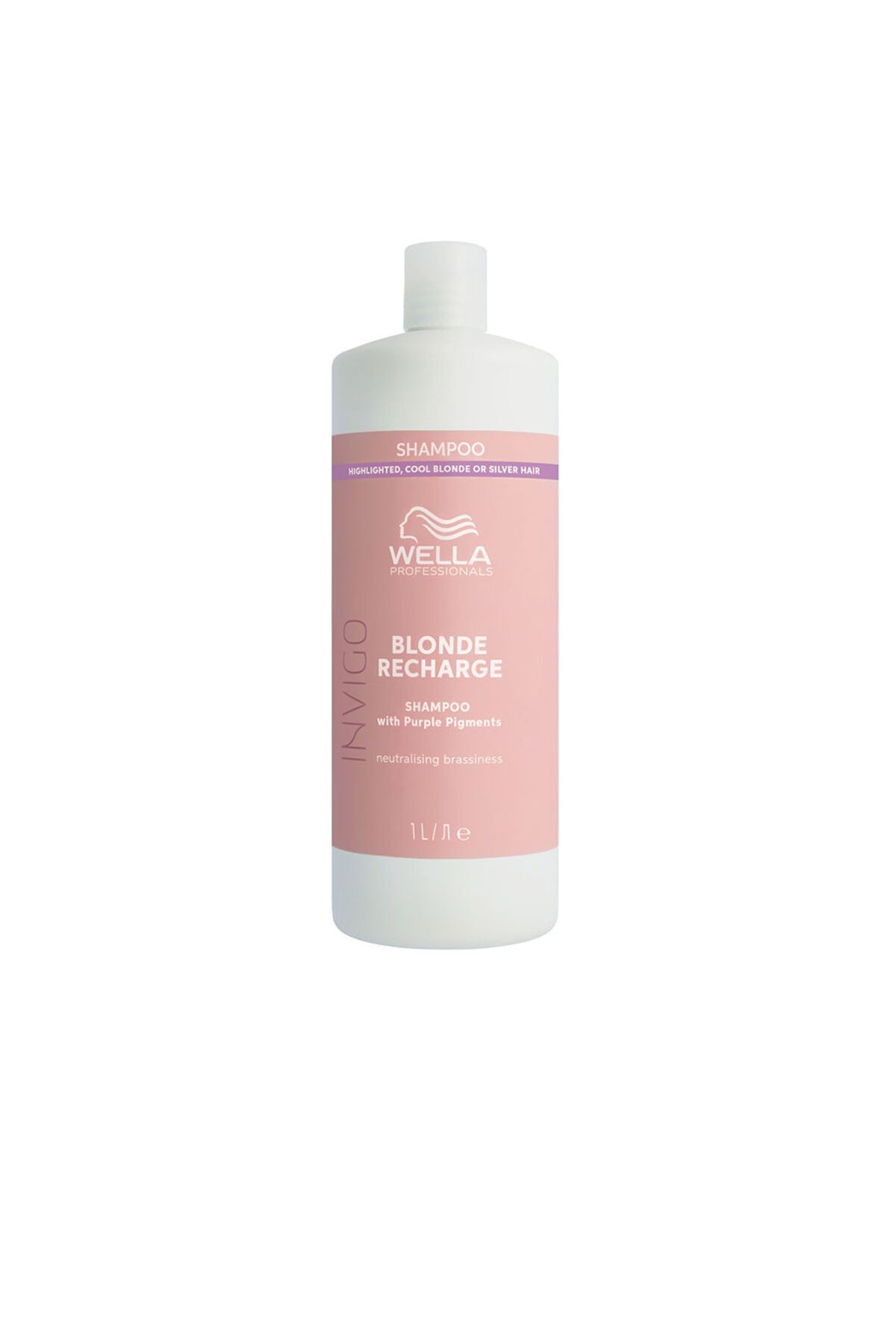 Wella Professionals Invigo Blonde Recharge Shampoo Blondes Haar 1000 Ml Unisex - One Size