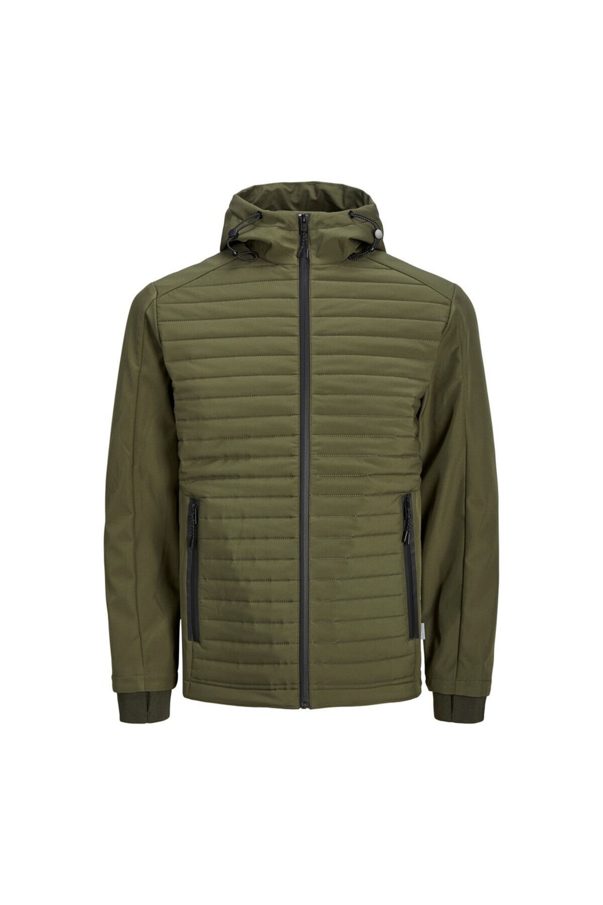 کاپشن مردانه کلاه‌دار مینیمالیستی جک اند جونز - سبک غیررسمی جک اند جونز کاپشن Jack & Jones