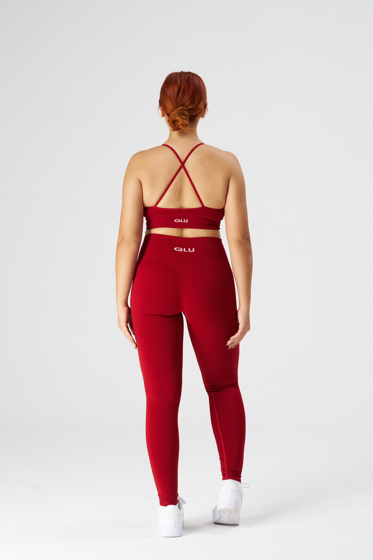 qlu  Attractive Collection Kadın Seamless/dikişsiz Basic Tayt - Görsel 3