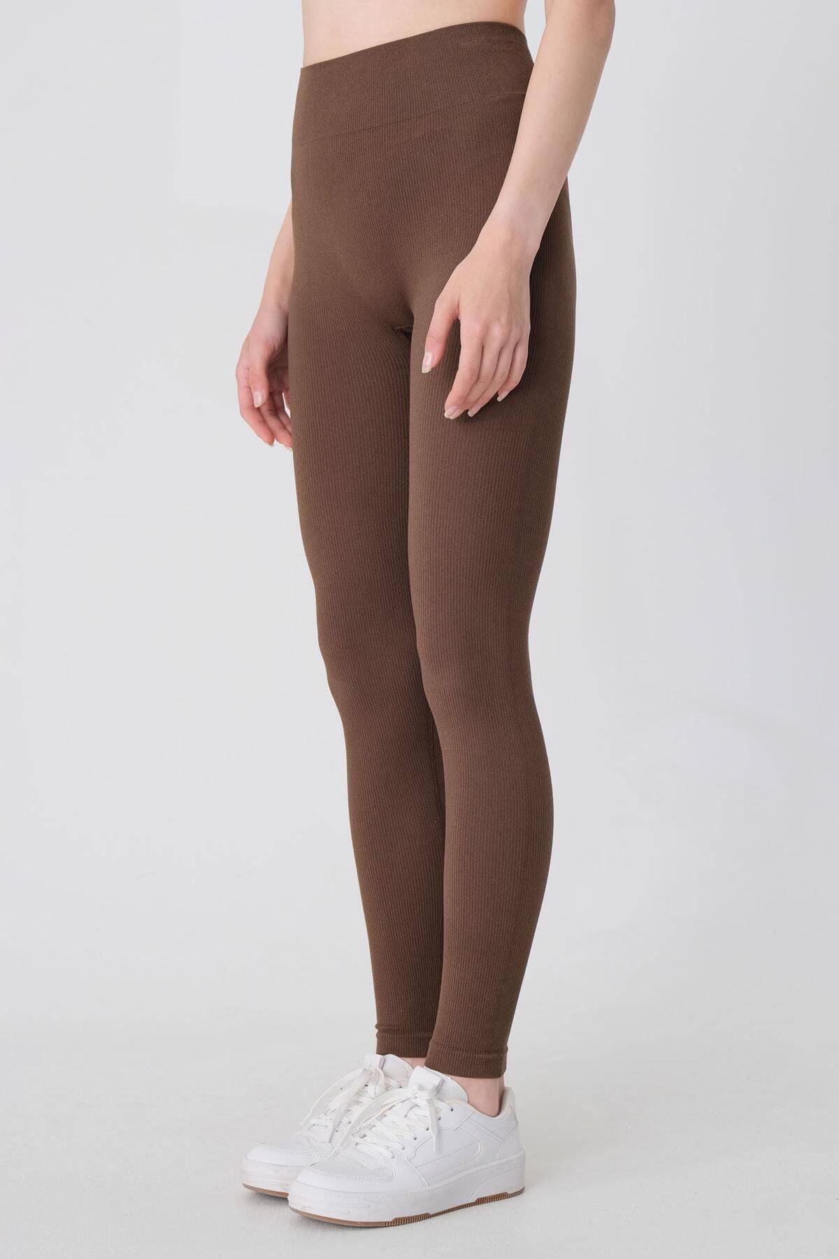 Addax-Nahtlose Sportstrumpfhose mit hoher Taille Tyt12418-u2 3