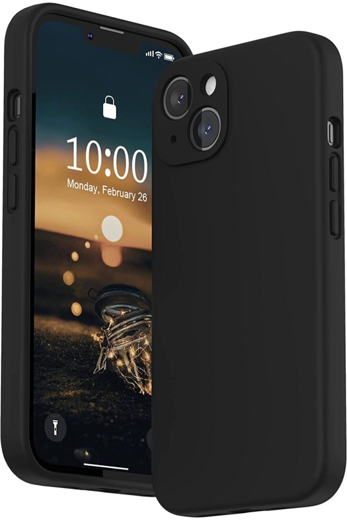 apple iphone 15 lansman protection de lappareil photo compatible idife capuchon de liquid silicon doux