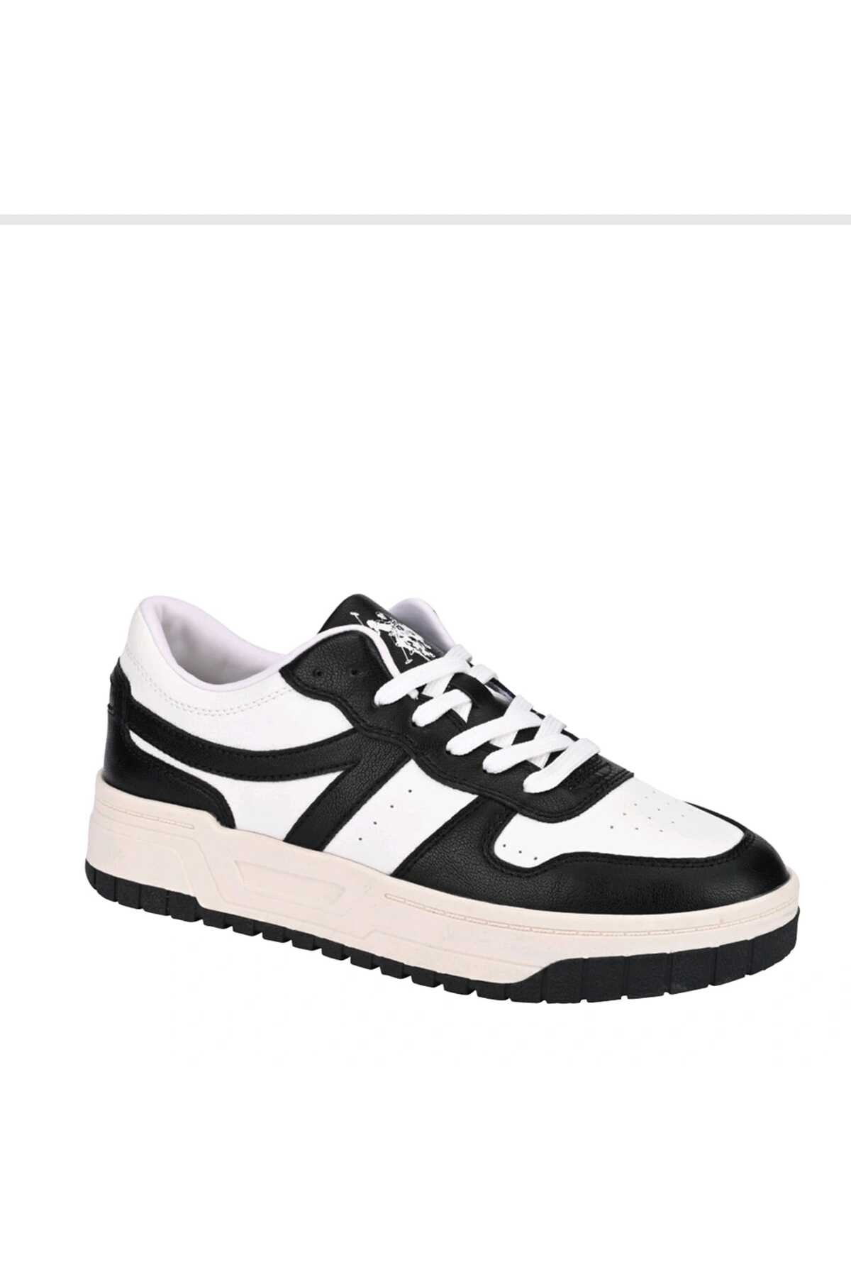 یو اس پولو کفش ورزشی مردانه کورتینا مشکی و سفید