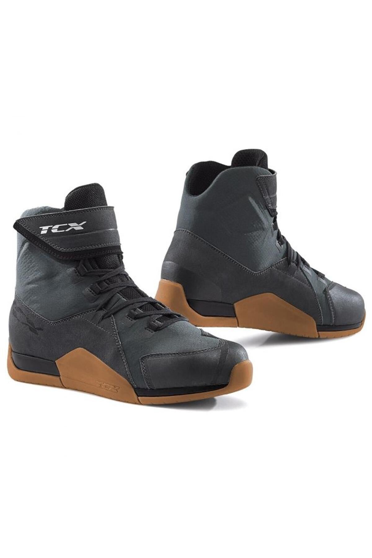 richa-Tcx District Wp Boots - Gunmetal Brown 1
