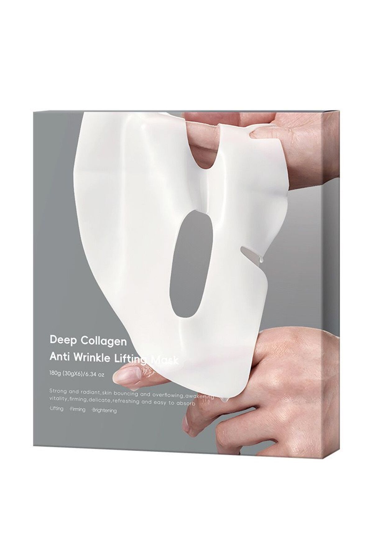 Ena Unity-Bio Collagen Transparent Face Mask Moisturizing, Revitalizing, Anti-Aging Korean Face Mask 6
