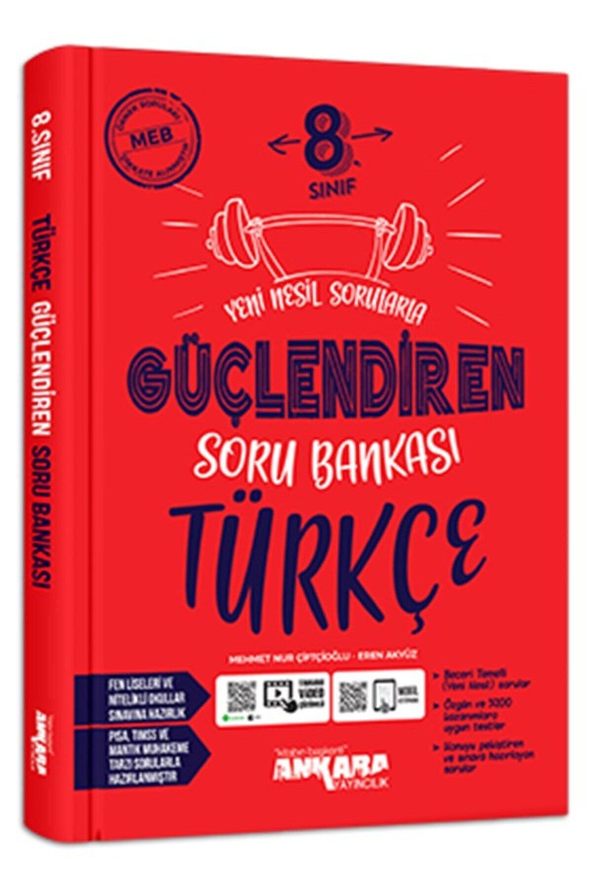 Kırtasiye seti ve Ankara Yayıncılık 8. Sınıf Güçlendiren Türkçe Soru Bankası Kırtasiye seti ve Ankara Yayıncılık 8. Sınıf Güçlendiren Türkçe Soru Bankası