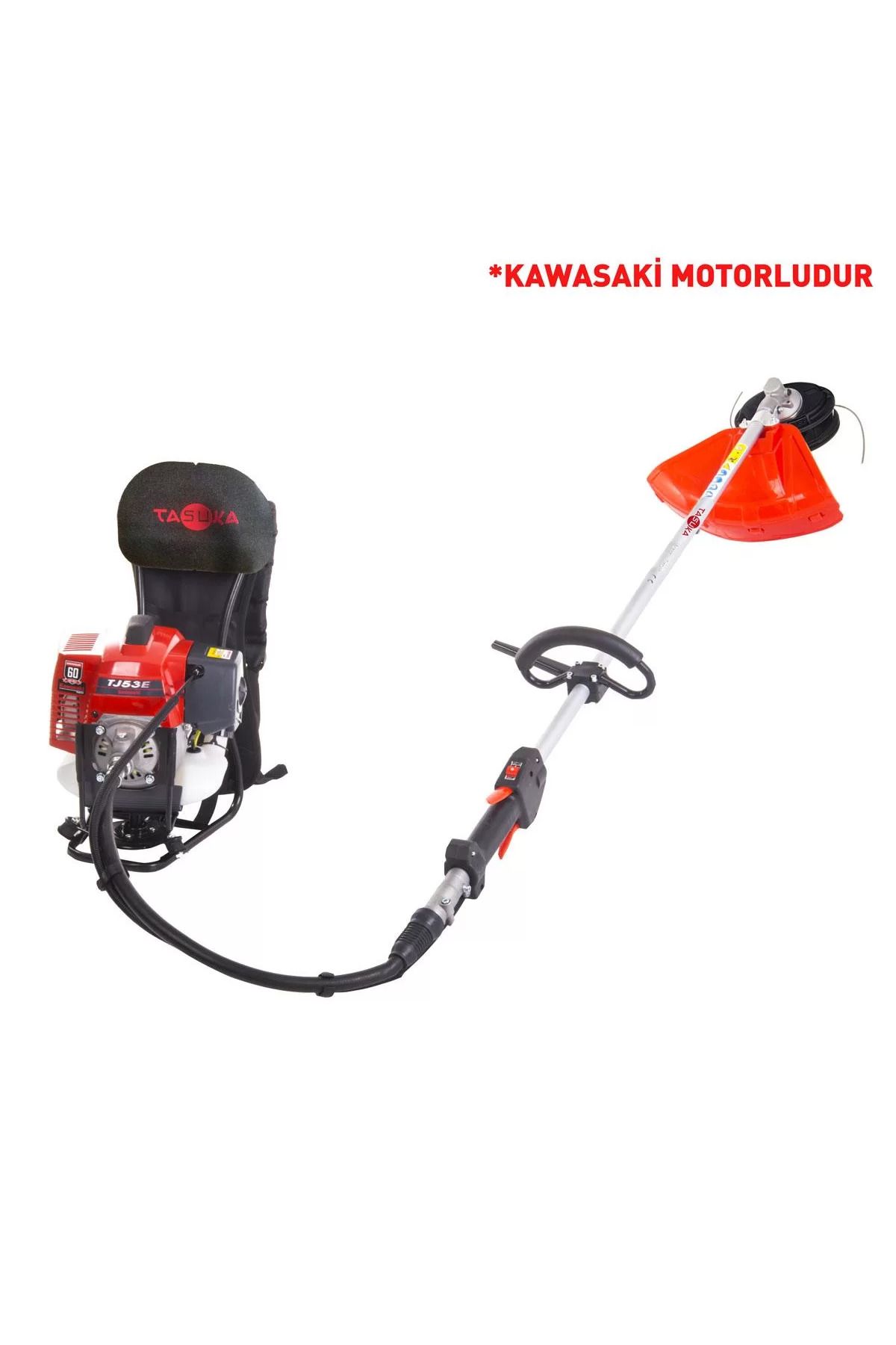 Kawasaki Tj53 Tasuka Bg520 Motorlu Sırt Tırpan 3.0hp