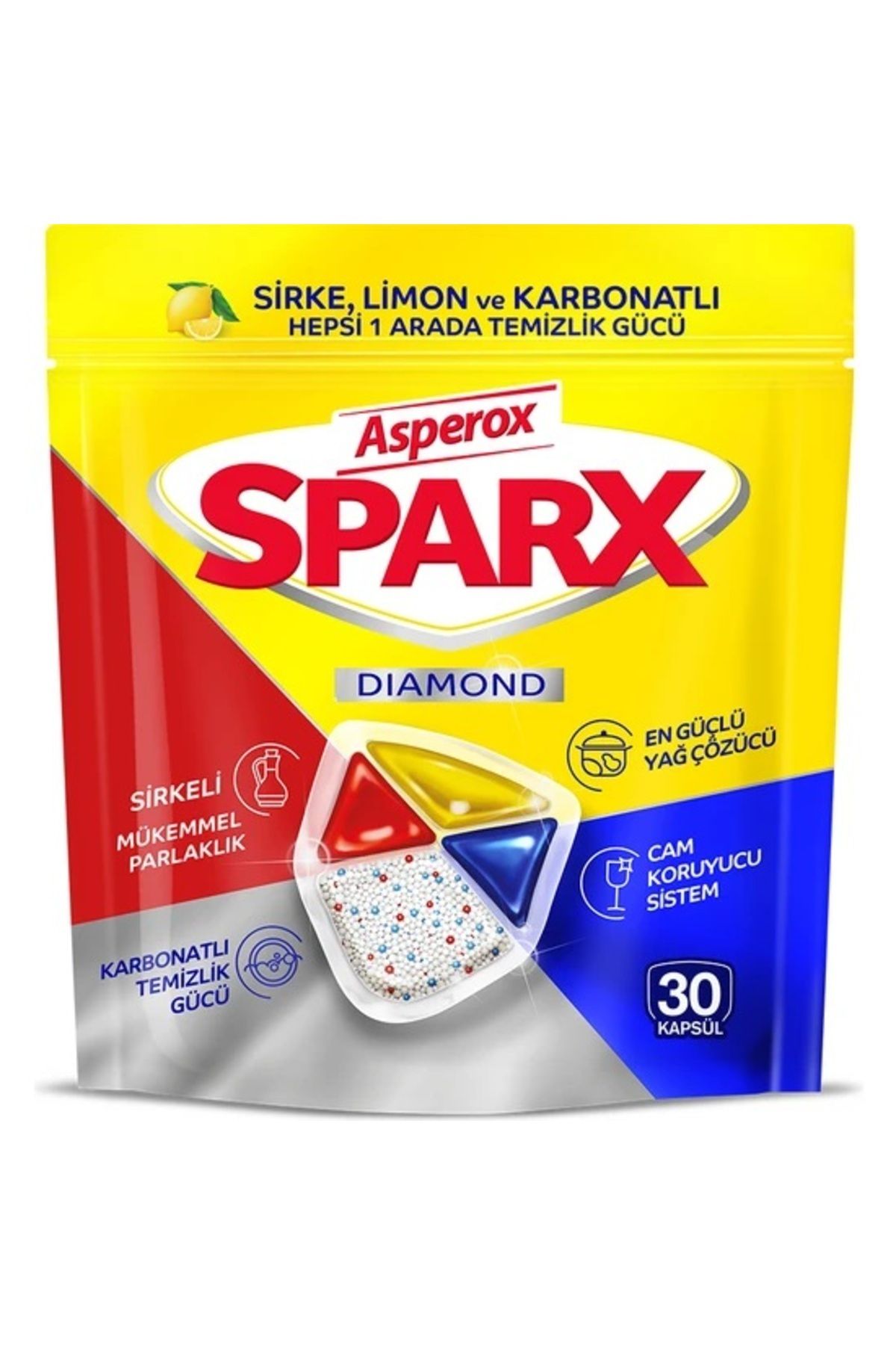 ASPEROX SPARX BULAŞIK MAK. KAPSÜLÜ 30 LU