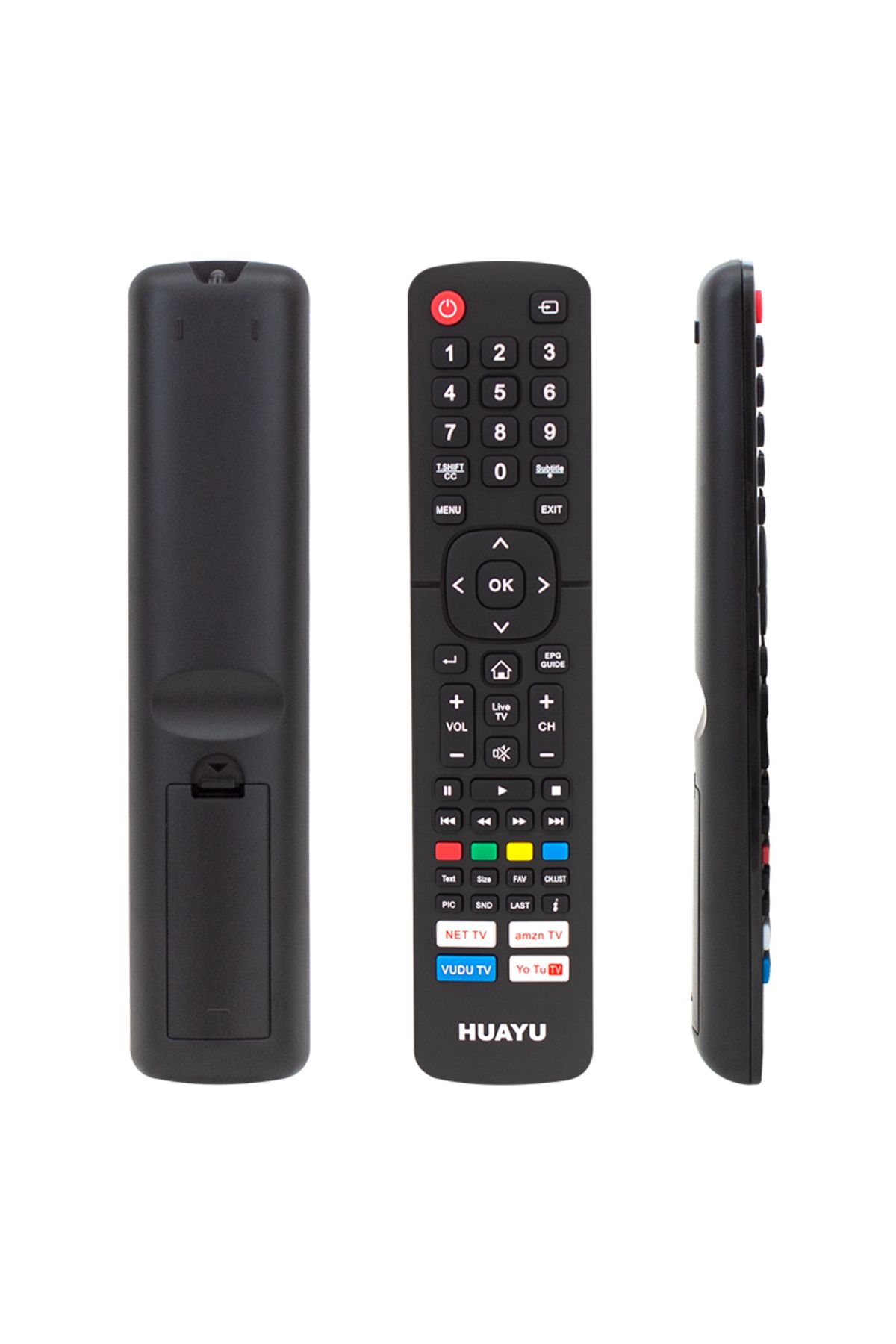 Robinanka HUAYU URC1530 HISENSE NETFLIX-YOUTUBE-AMAZON TUŞLU LCD-LED TV UNIVERSAL KUMANDA AMBALAJLI