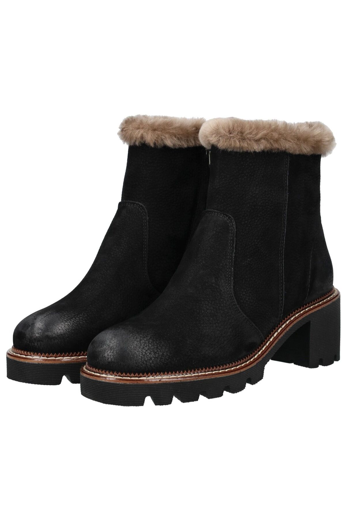 Paul Green-Ankle Boots - Black - Block 3