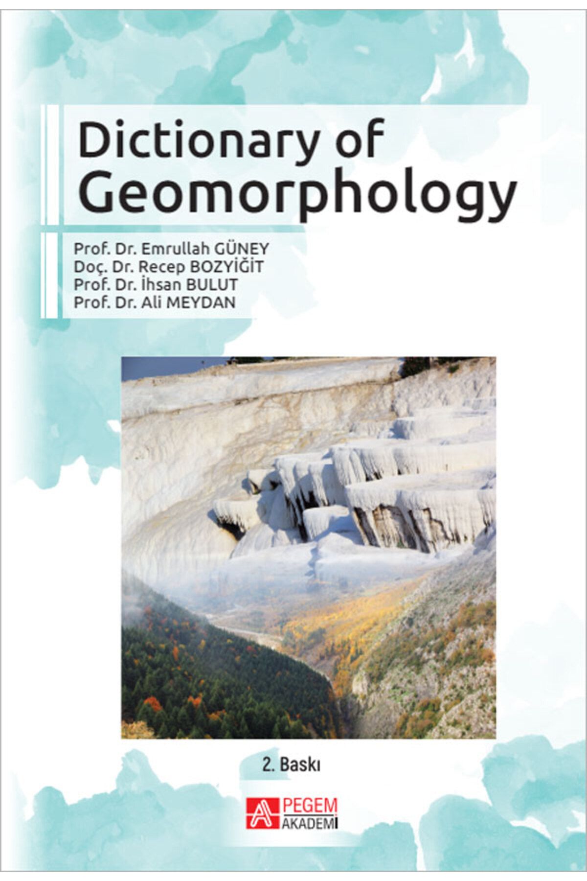 Pegem Akademi Yayıncılık Dictionary Of Geomorphology