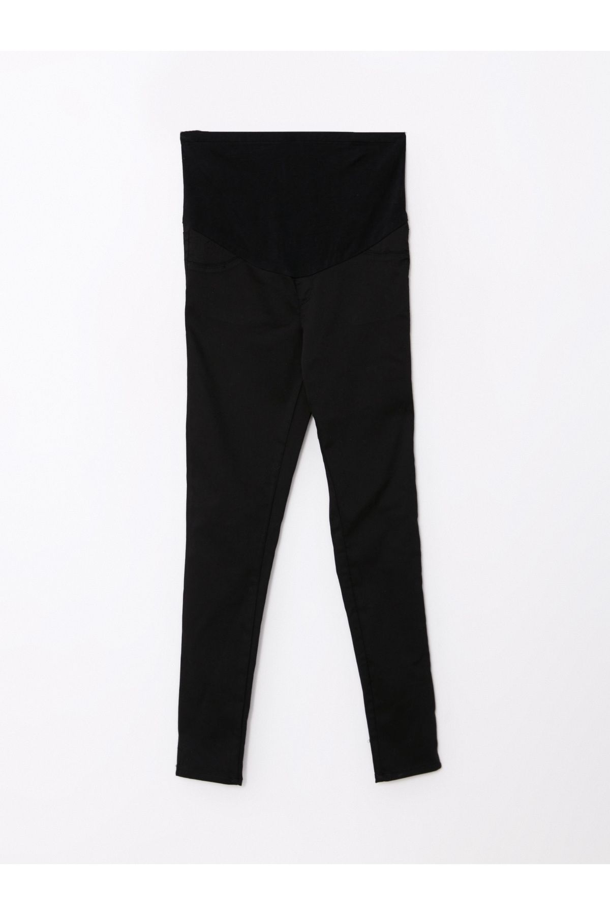 LC Waikiki-Plain Gabardine Maternity Trousers with Abdominal Panel 6