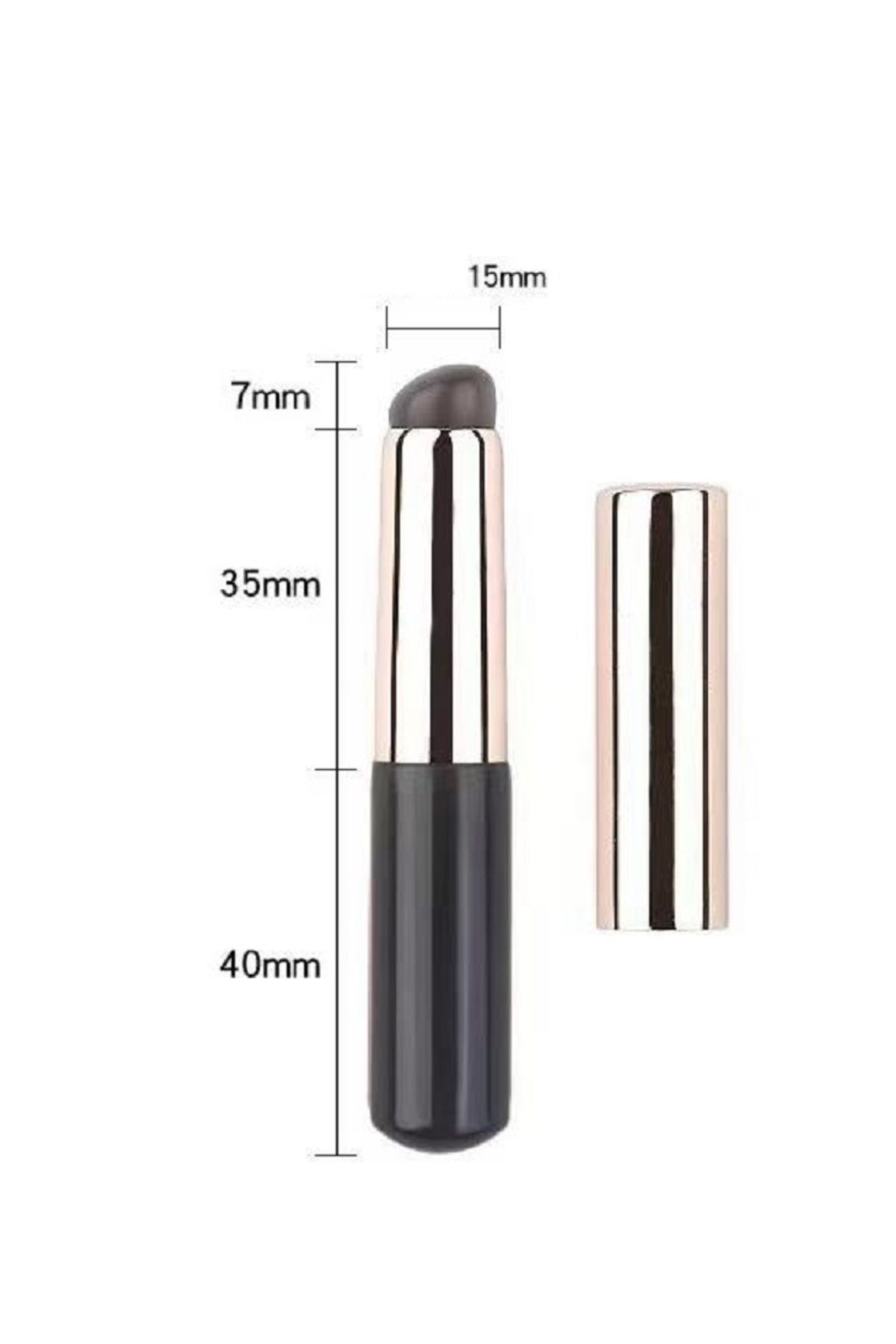 برس آرایش لب - اپلیکاتور لب و گونه قابل شستشو با سیلیکون MAKE UP FACTORY