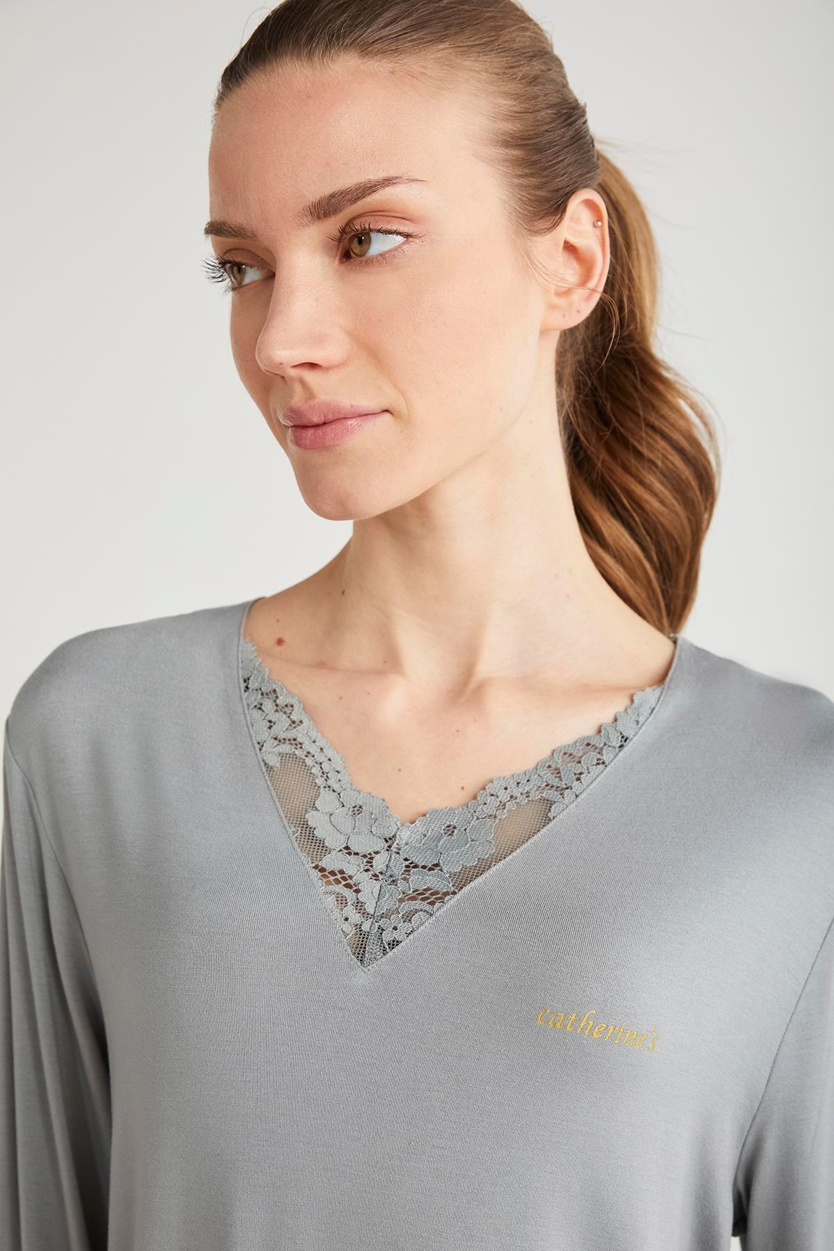 Catherine's-Soft textured pajama set 3