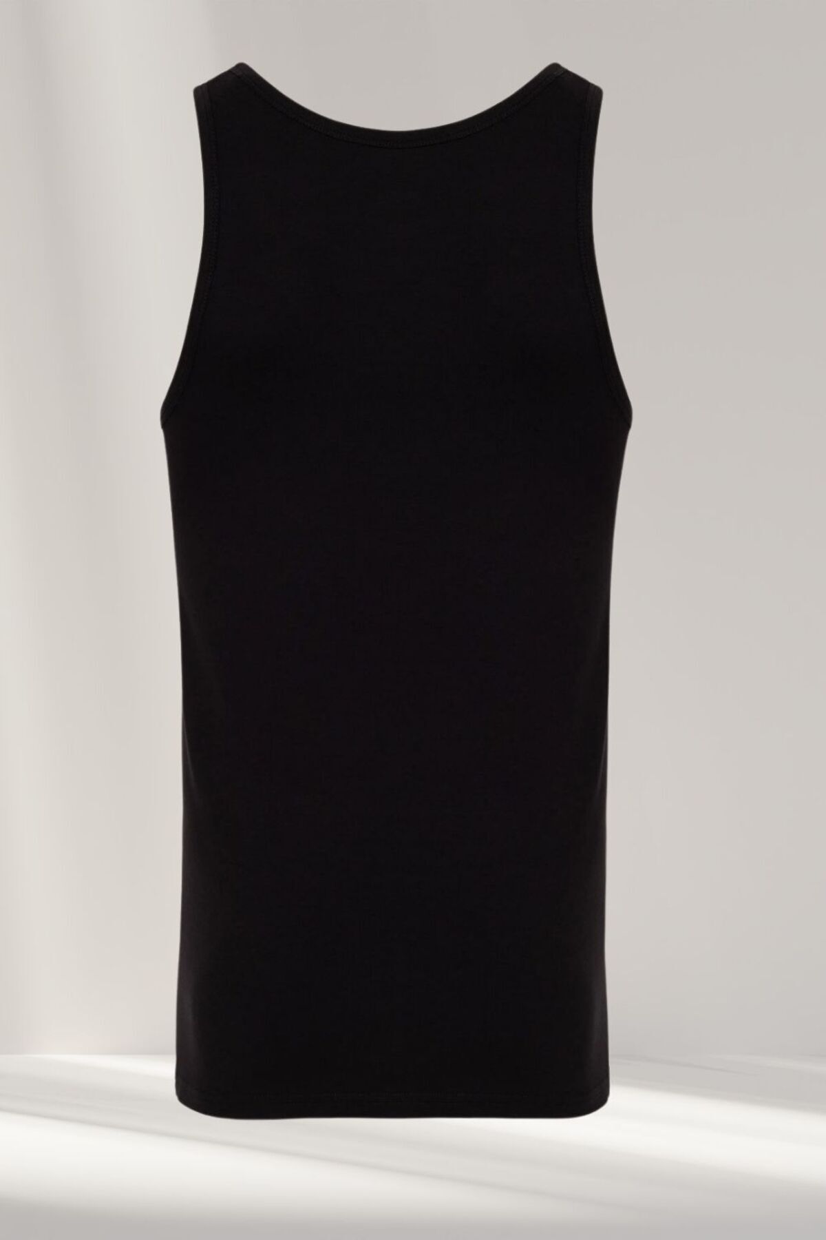 Pierre Cardin-Men's Modal Black 2 Pack Undershirt 4