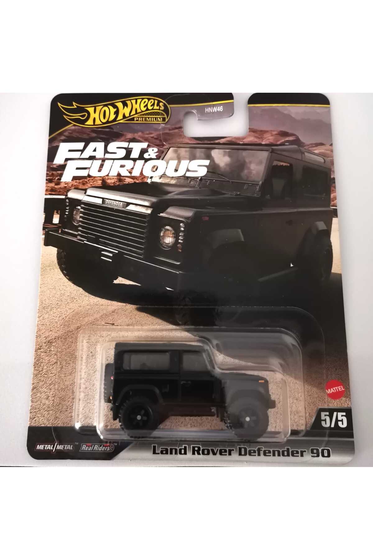 HOT WHEELS Fast & Furious Premium Land Rover Defender 90 -HNW46 HYP74 ...