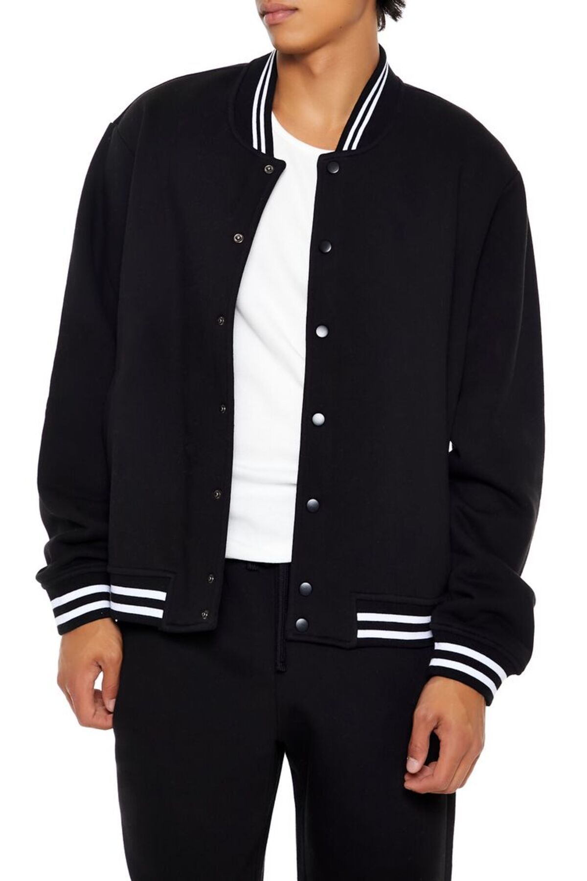 ژاکت ورسیتی ملانژ Forever 21