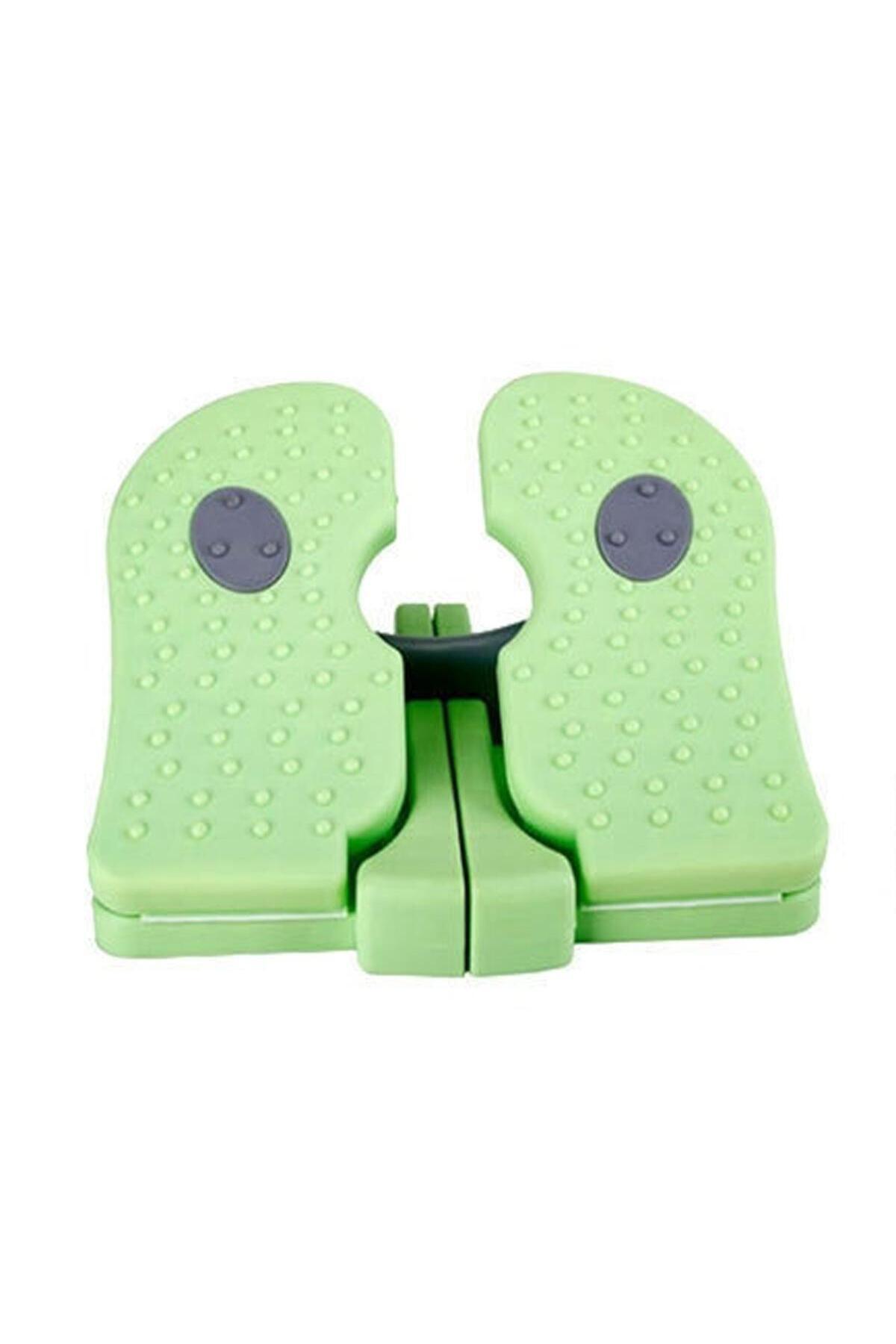 Genel Markalar Yeşil Renkli Ofis Tip Ayak Egzersiz Pedalı, Sağlıklı ve Konforlu Kullanım