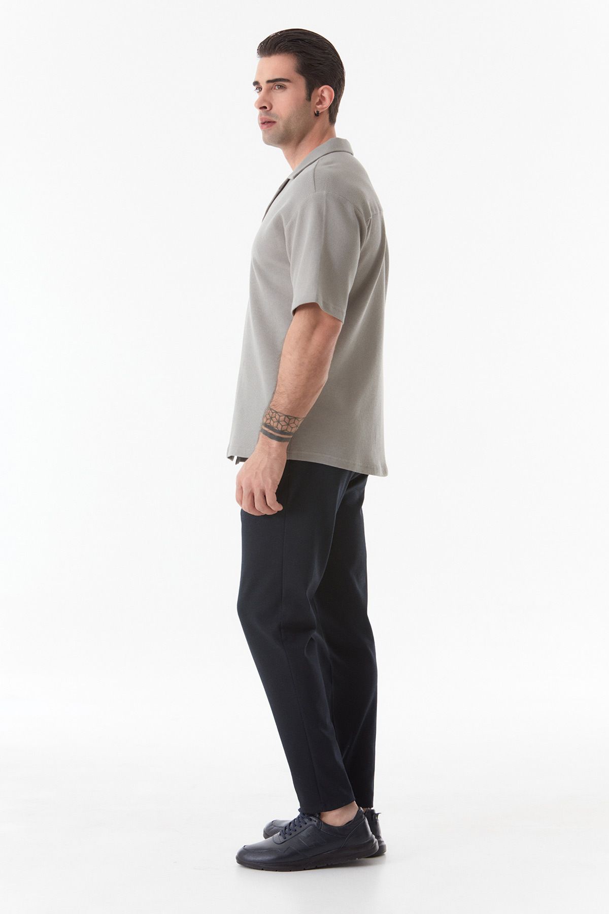 Fulla Moda-Basic Snap Shirt 4