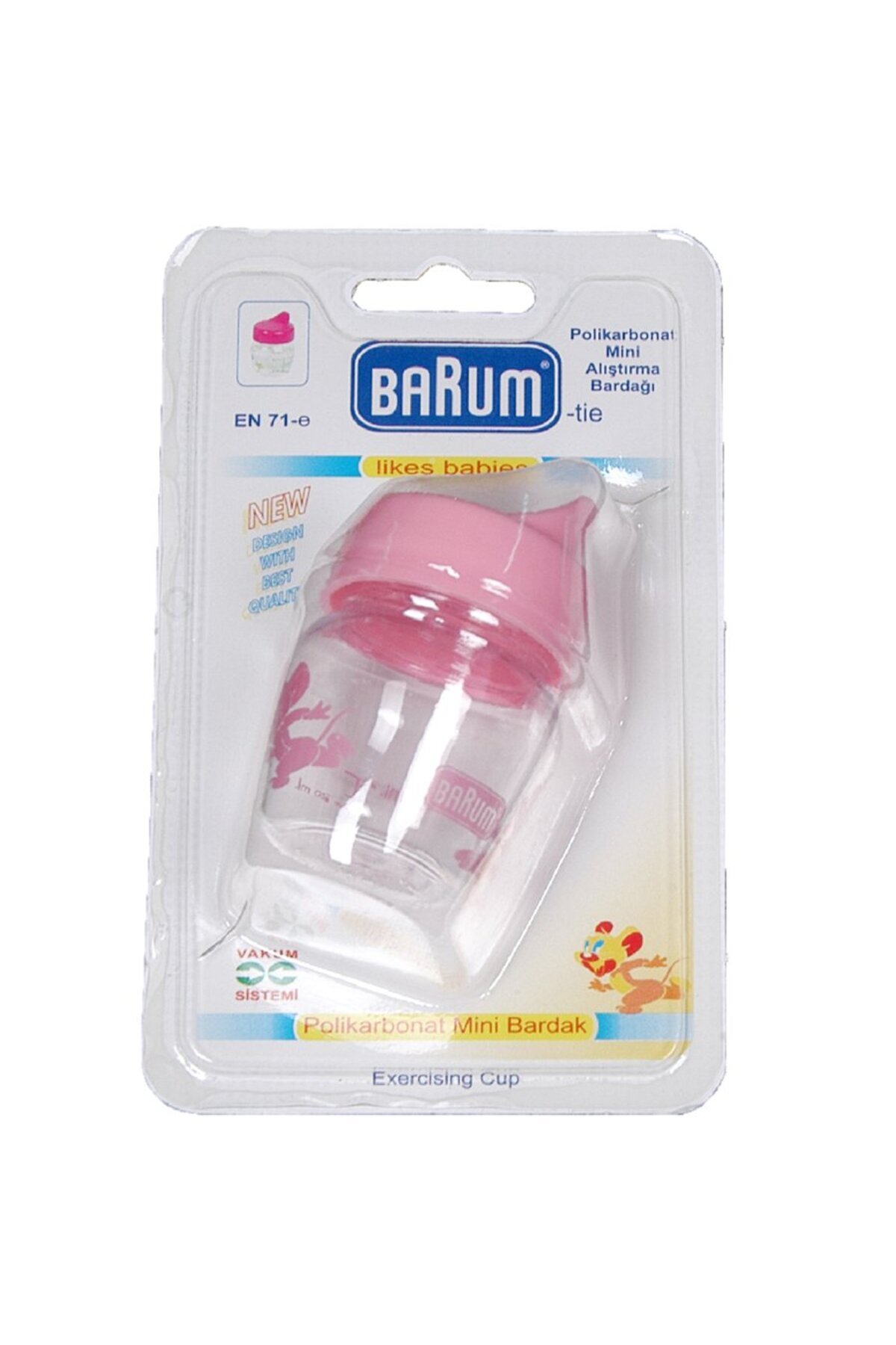 Barum Polikarbonat Mini Alıştırma Bardağı Pembe fotoğrafı 2 (önizleme)