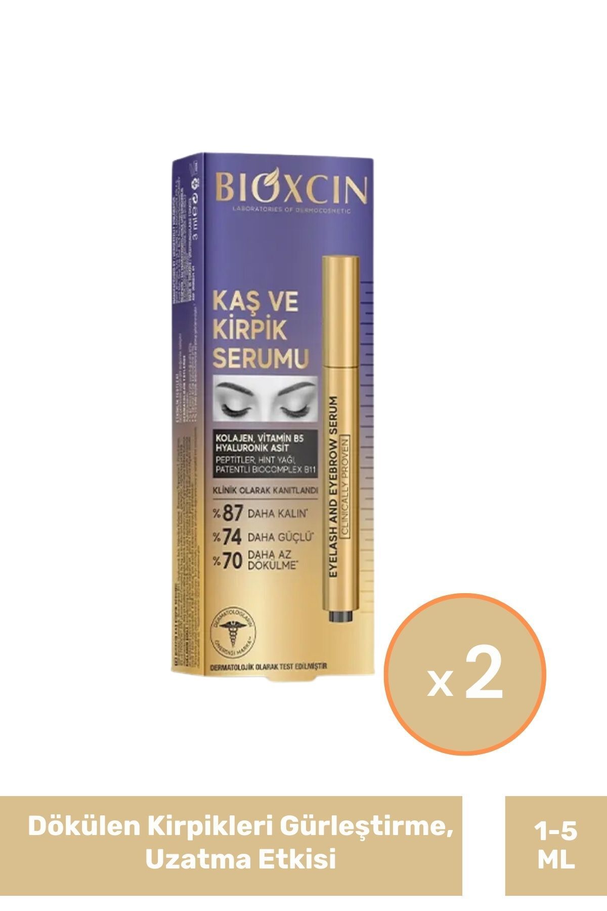 Bioxcin Kaş ve Kirpik Serumu x 2 Adet