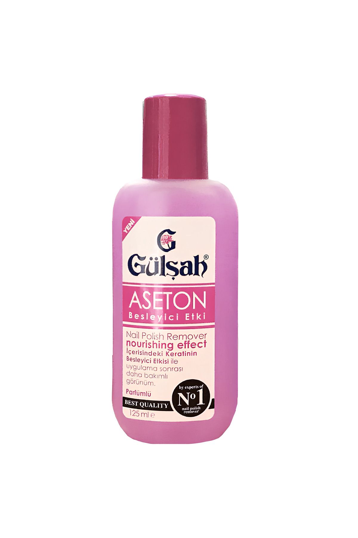 N'Pratik Aseton 125 ml - Hassas ve Etkili Oje Temizliği