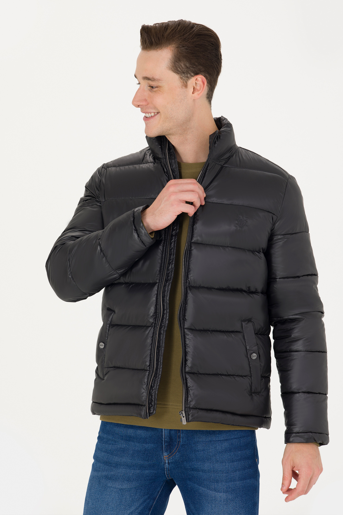 کاپشن مردانه یقه کلاسیک | یو اس پولو U.S. Polo Assn. 919508 CN - تصویر 3