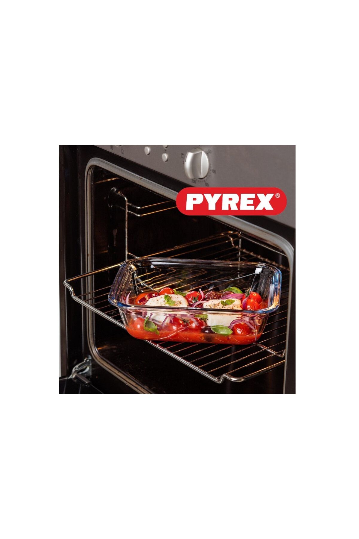 Pyrex-Cook&Go Set of 2 (0.8L+1.7L) Rectangle Storage Dish with  Lid 3