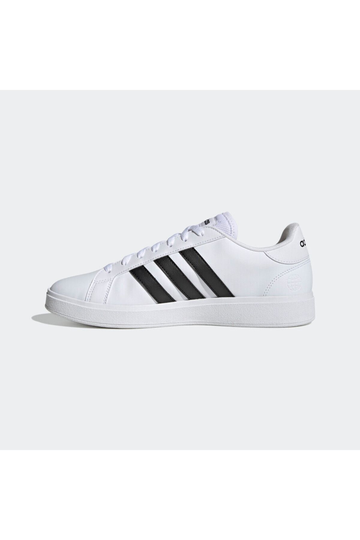 adidas-Men's White Grand Court Base 2.0 Casual Shoes Gw9250 2