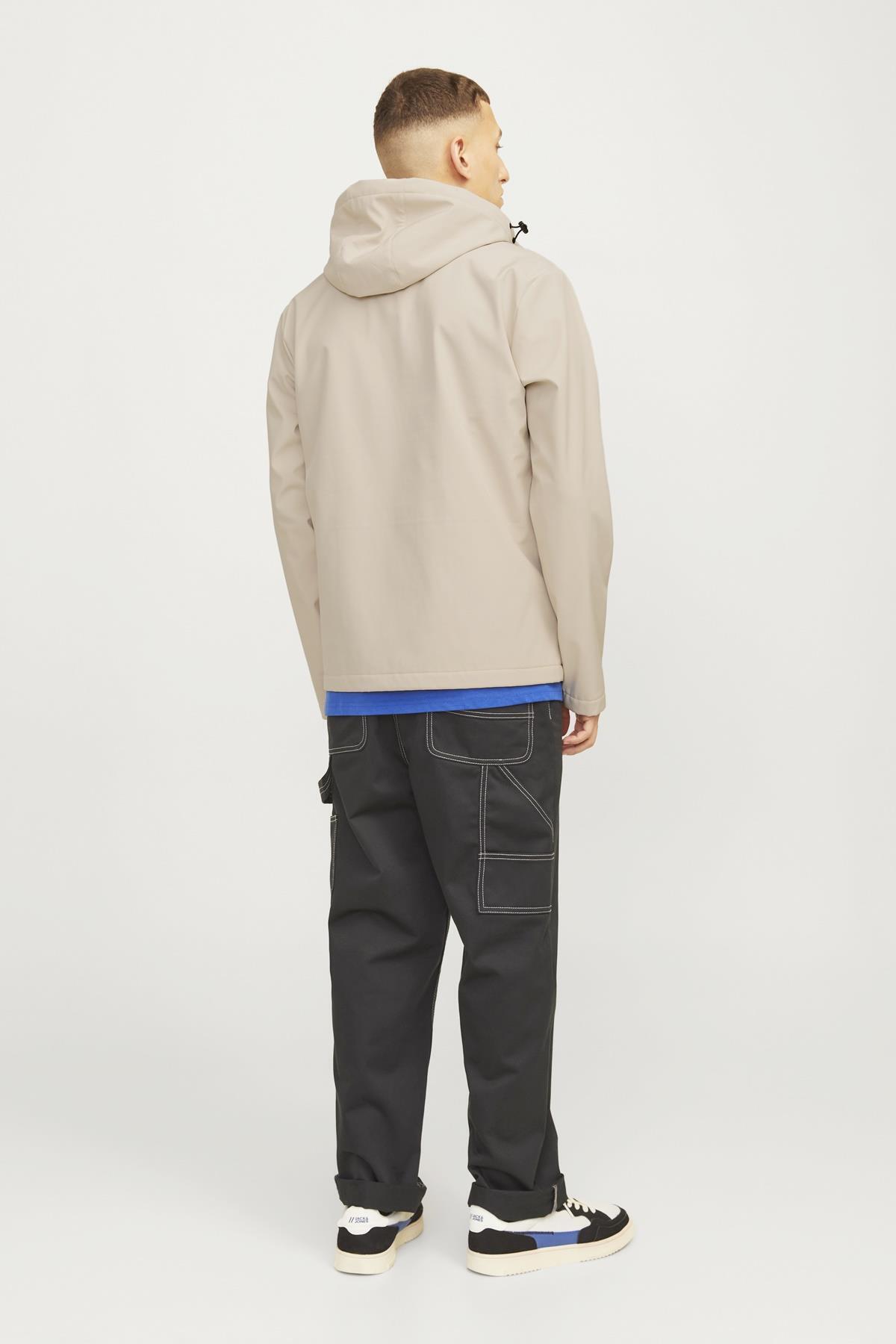Jack & Jones-Jjtaylor Softshell Jacket Stone12259615 4