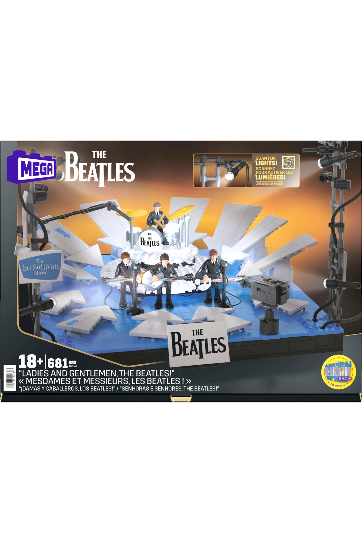 The Beatles MEGA™ The Beatles Koleksiyoncular için ışıklı MEGA The