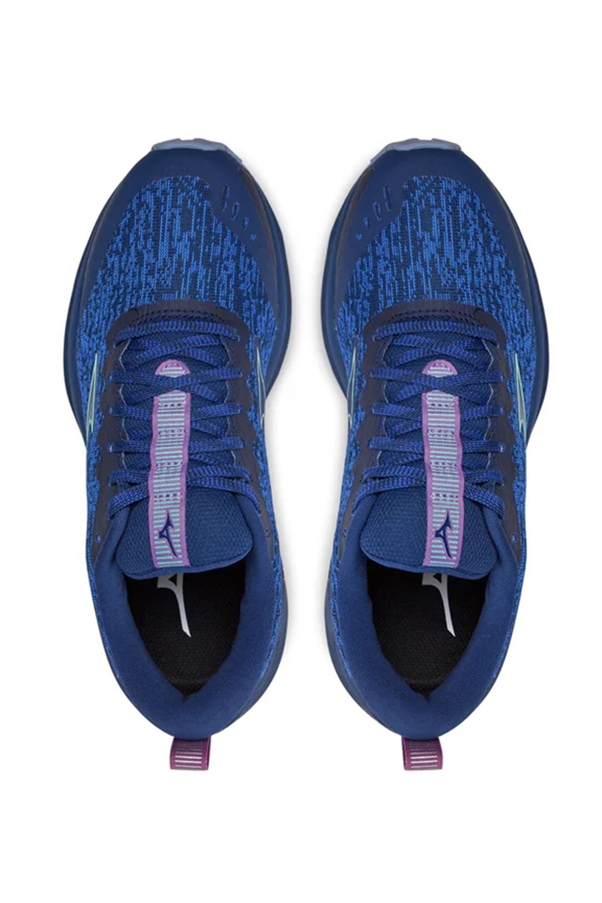 MIZUNO-Wave Rider TT Kadı Laufschuhe Blau 4
